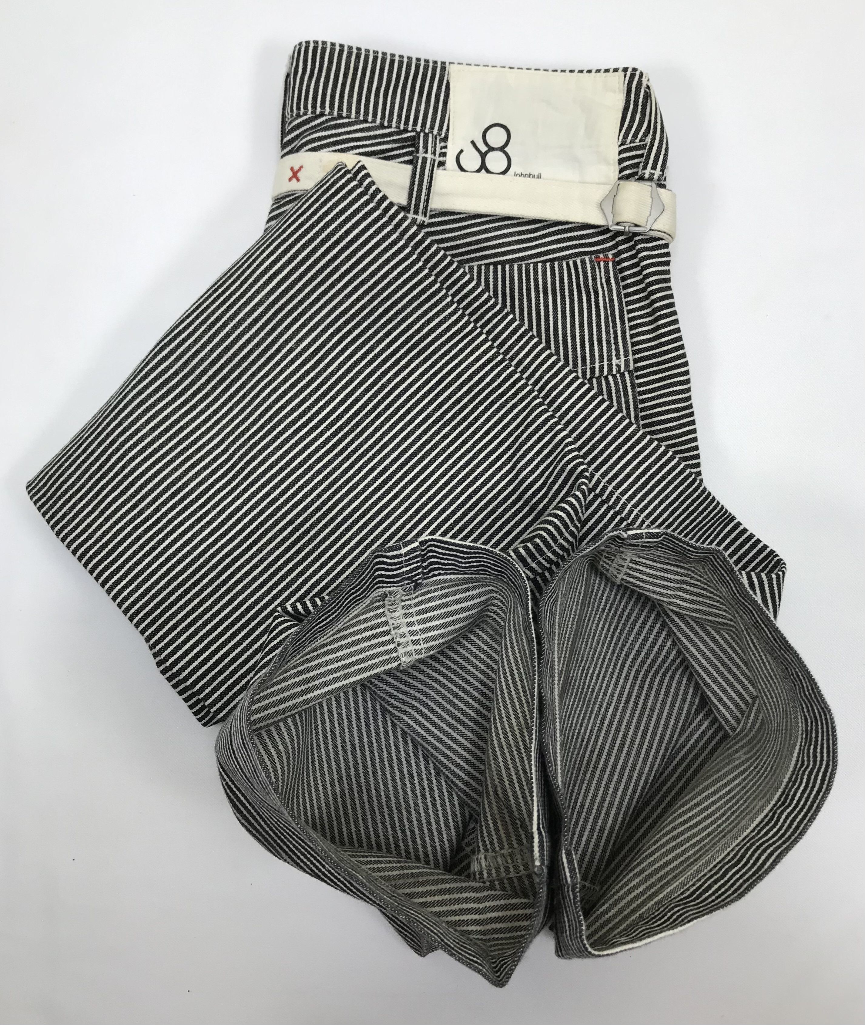 Johnbull Vintage John Bull Hickory Striped Jeans Size 29" - 12 Thumbnail