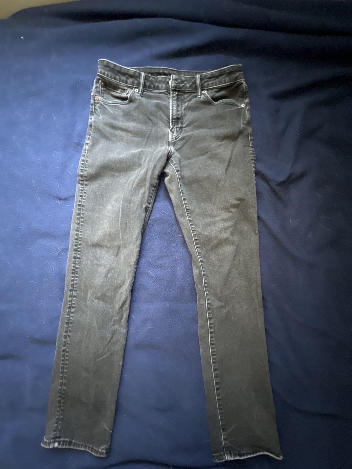 American Eagle Outfitters American Eagle AirFlex+ Black Jeans 33/34 Size US 34 / EU 50 - 1 Thumbnail