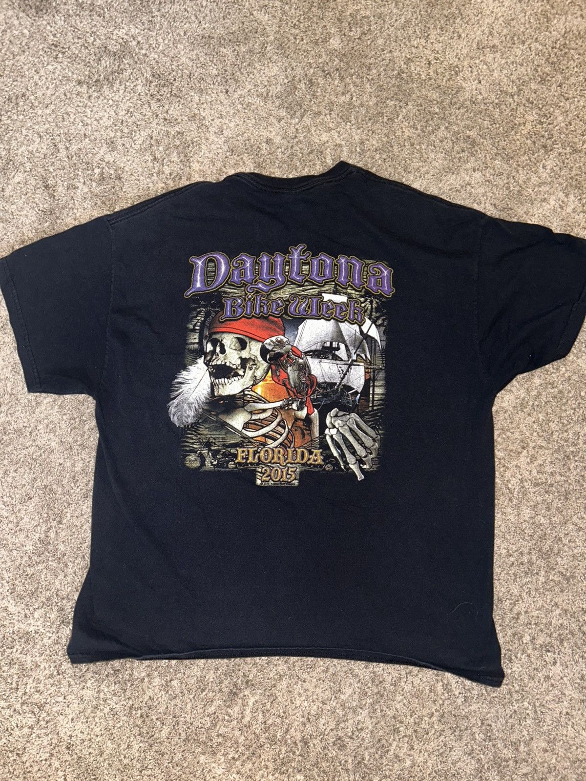 Vintage Daytona Bike Week Vintage Tee Size US XL / EU 56 / 4 - 1 Thumbnail