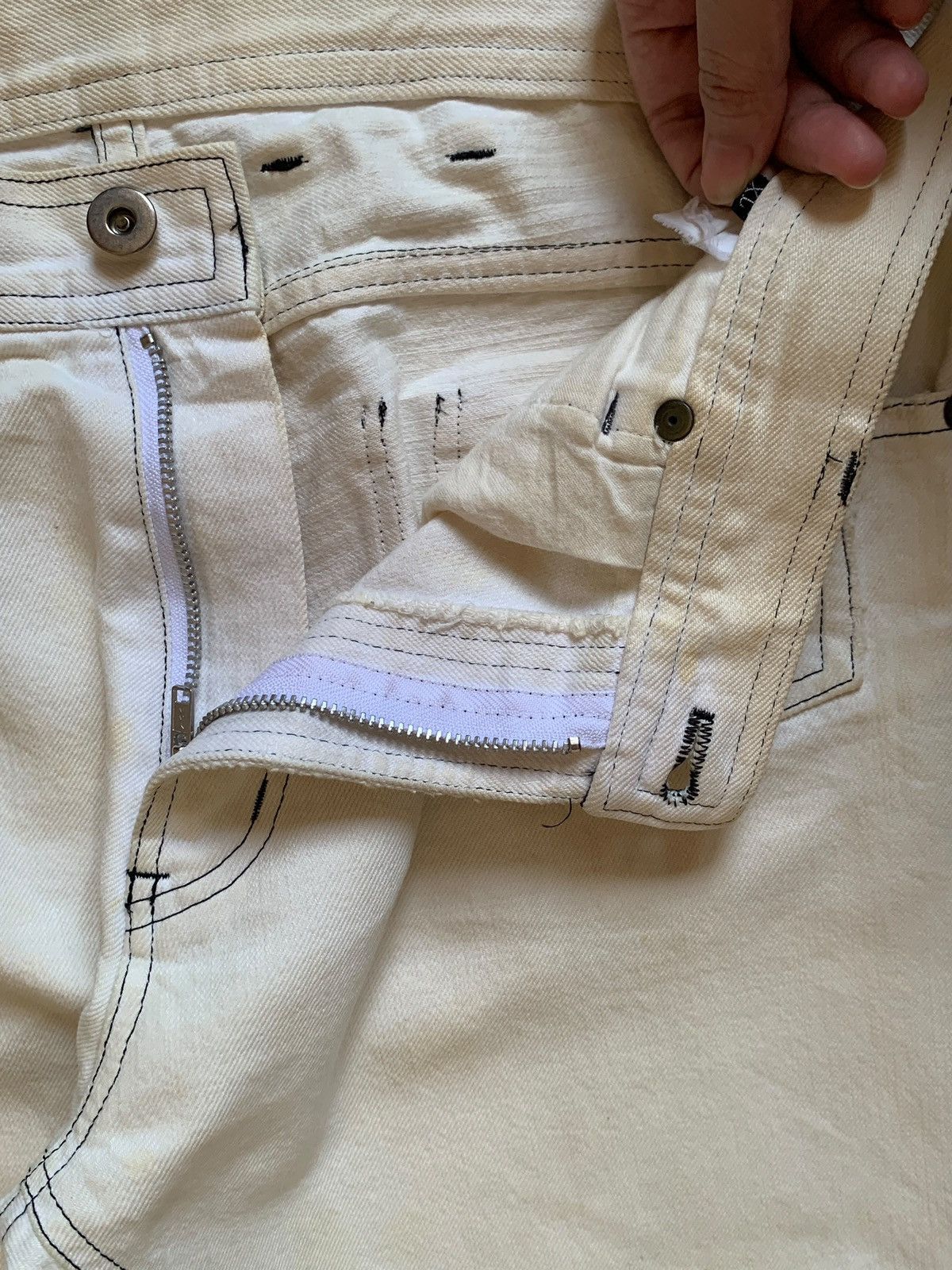 Japanese Brand Vintage Japanese Brand Distressed Multi Pocket Baggy Jeans Size US 34 / EU 50 - 10 Thumbnail