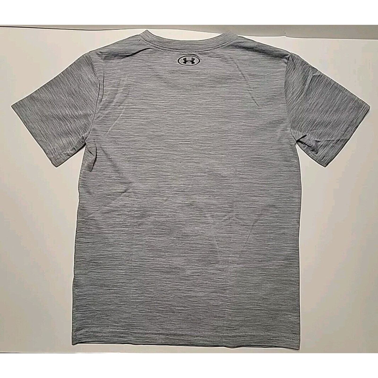 Under Armour UNDER ARMOUR Logo Childs 7 T-Shirt GRAY Breathable Sports Size US XXS / EU 40 - 4 Thumbnail