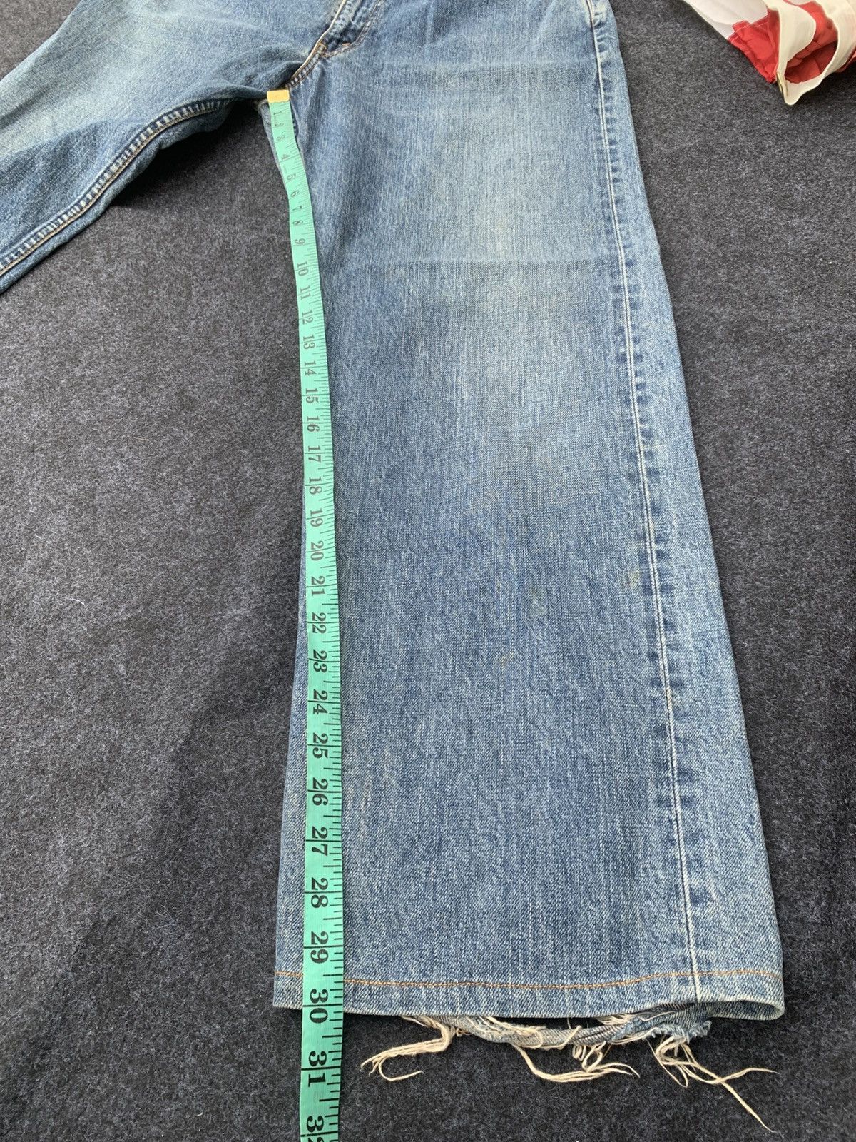 Levi's Vintage baggy Levi's 504 selvedge. Size US 32 / EU 48 - 11 Thumbnail