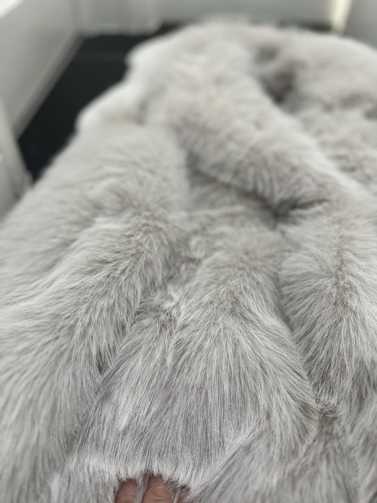 Zara ZARA faux fur coat with buttons BNWT Size S / US 4 / IT 40 - 6 Thumbnail