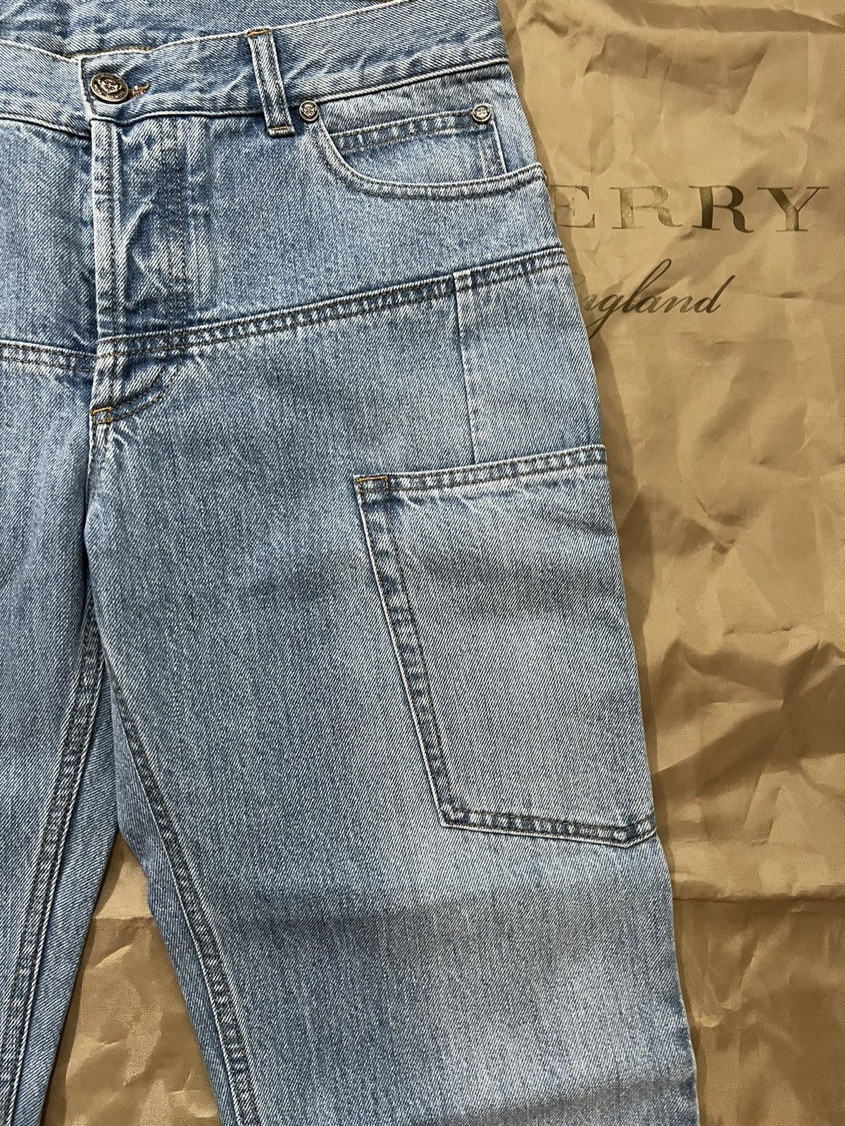 Balmain BALMAIN Tapered denim jeans size 32 $2500 Size US 32 / EU 48 - 2 Thumbnail