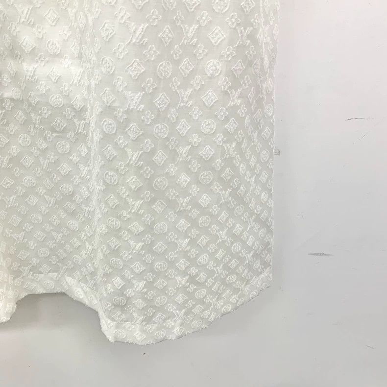 Louis Vuitton Louis Vuitton 23 white logo embossed full print mulberry s Size XS / US 0-2 / IT 36-38 - 5 Thumbnail