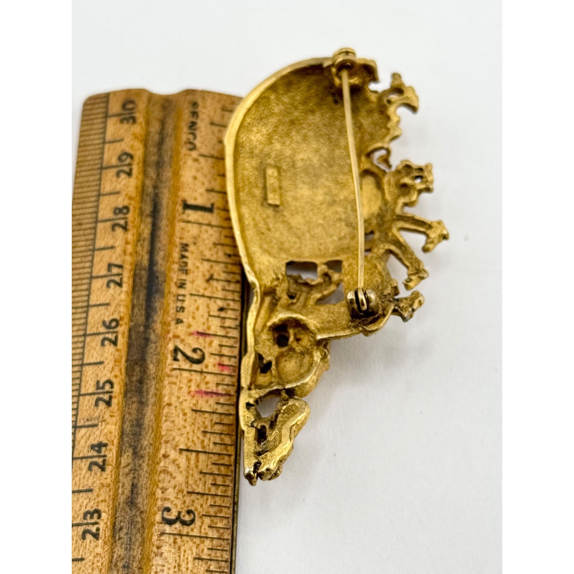 Vintage Vintage AJC Noah's Ark Brooch Pin Size ONE SIZE - 6 Thumbnail