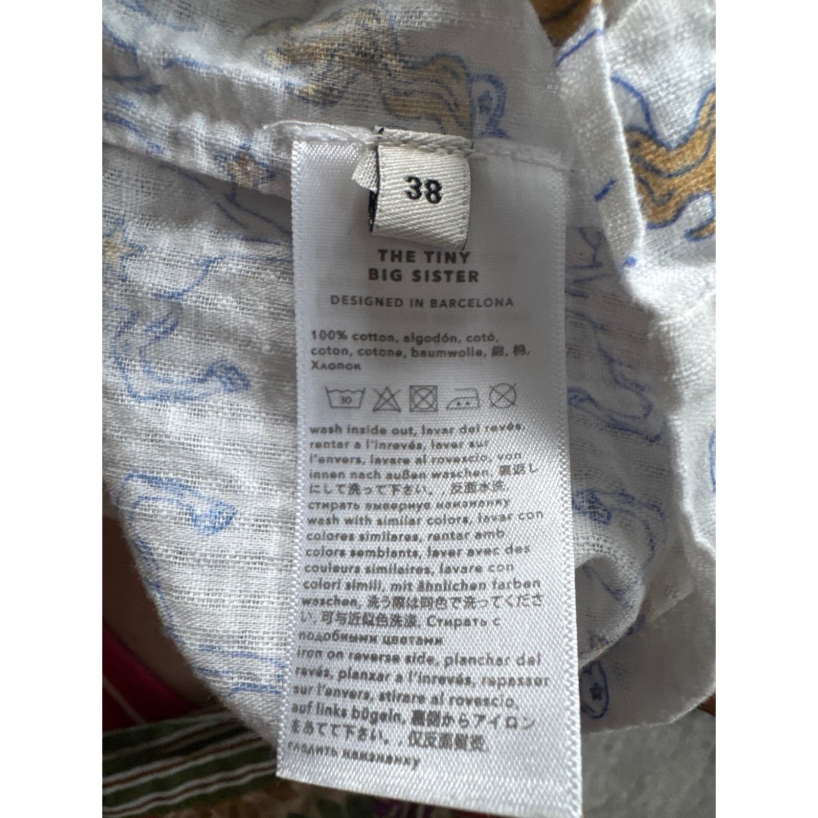 Other THE TINY BIG SISTER Rodeo Pony Button Up Blouse Size 38 Size M / US 6-8 / IT 42-44 - 7 Thumbnail
