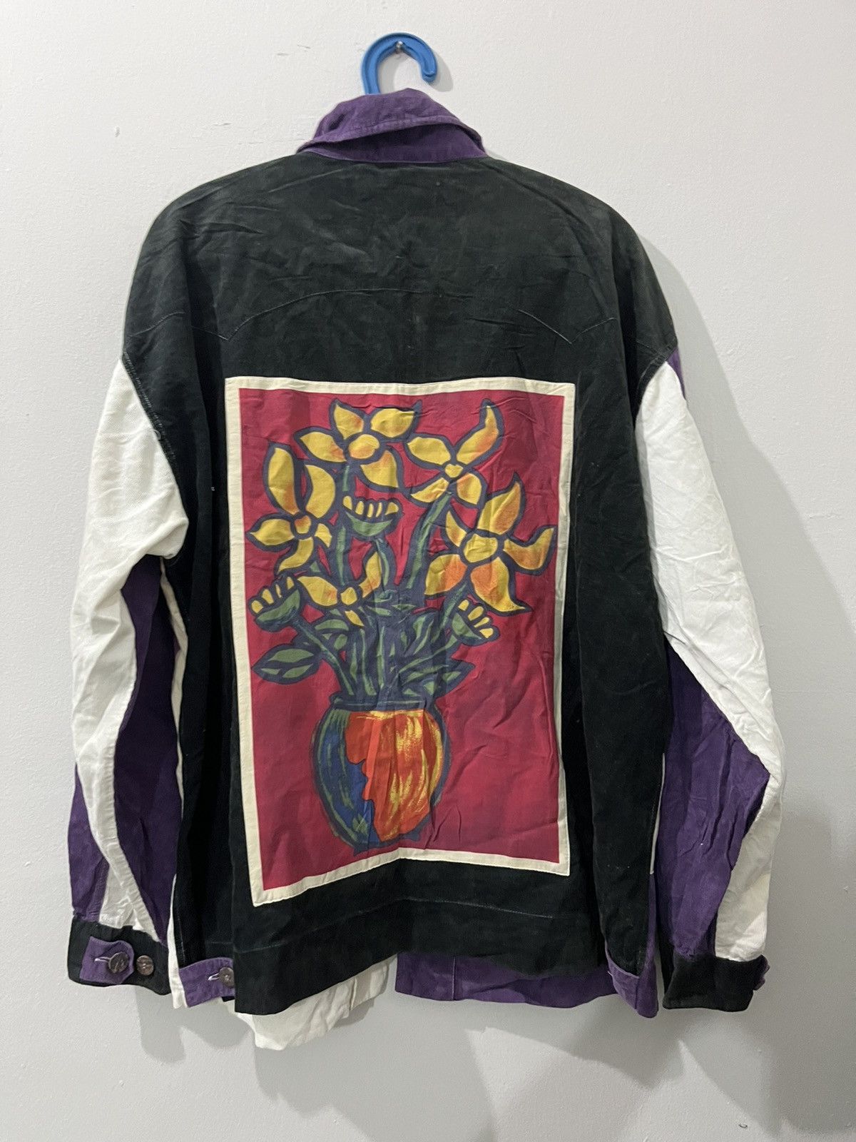 Japanese Brand 💥💥Vtg 90s Japanese Designer Bratsby Pop Art Corduroy Size US L / EU 52-54 / 3 - 7 Thumbnail
