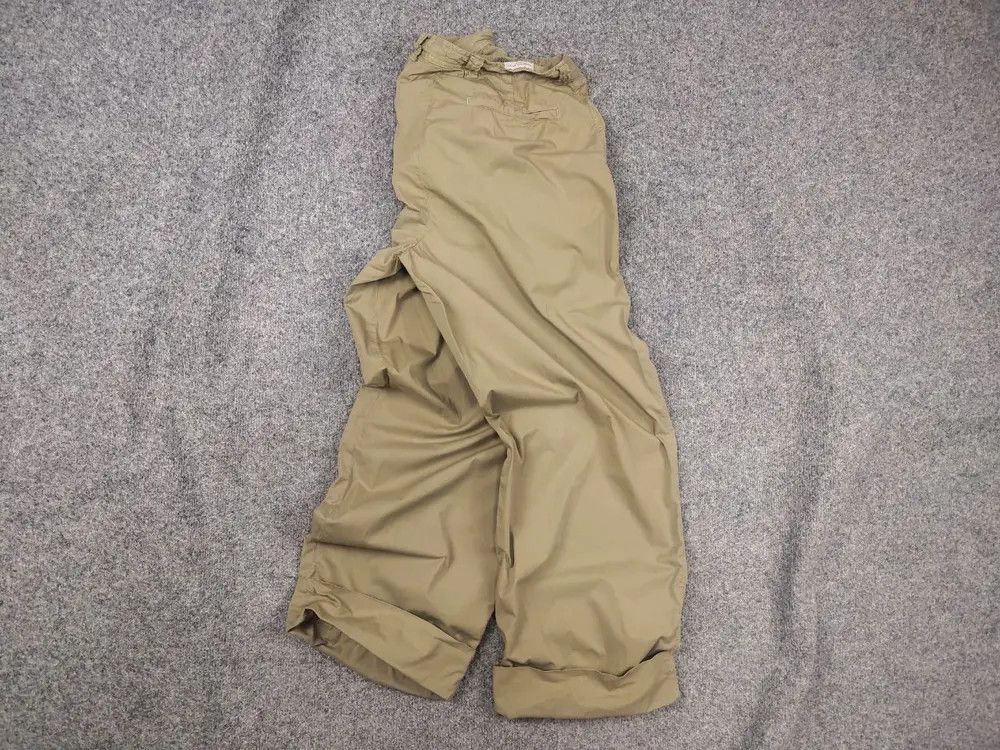 Dries Van Noten Dries Van Noten Design Wide Leg Beige Trouser Chino Pants Size 27" / US 4 / IT 40 - 1 Thumbnail