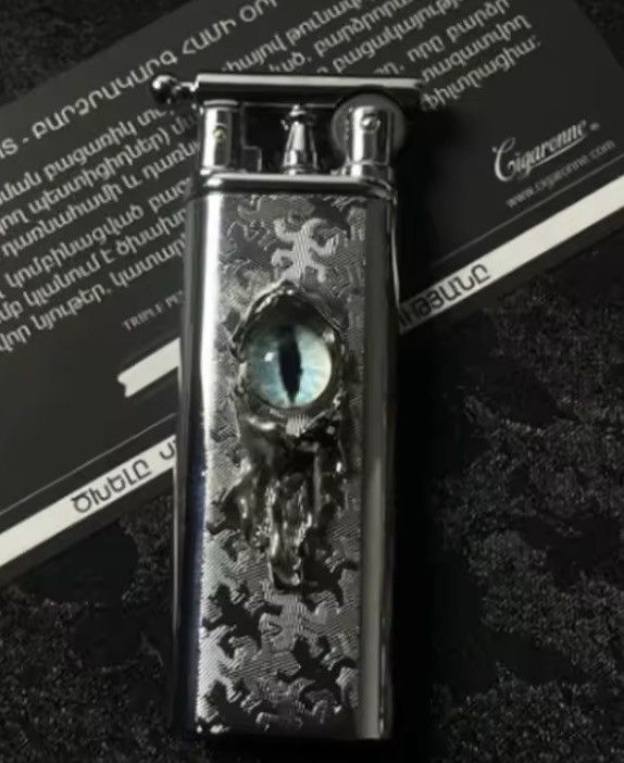 Other Punk Metal Silver Lighter Gothic Style Size ONE SIZE - 2 Thumbnail