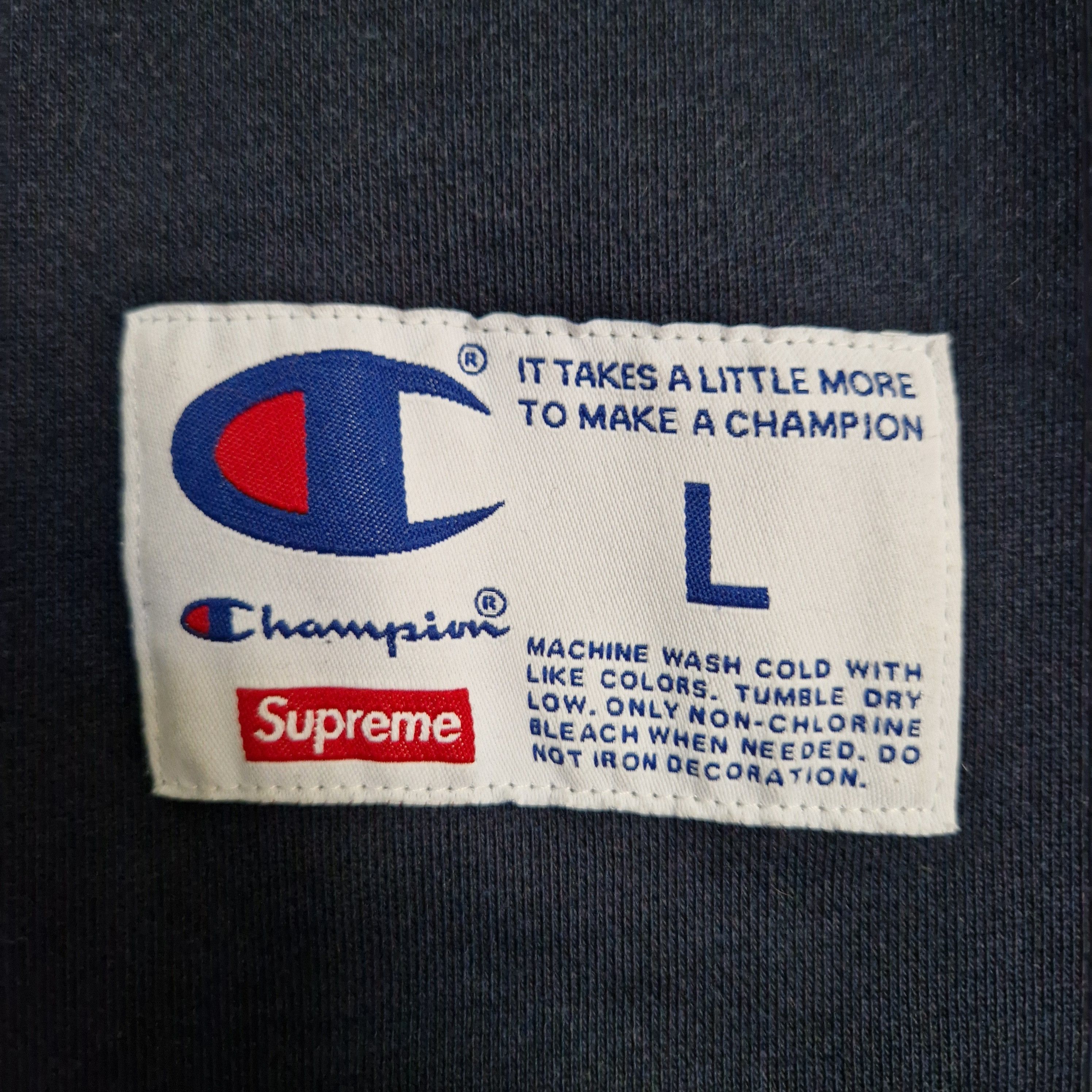 Supreme Supreme x Champion Chrome Crewneck Size US L / EU 52-54 / 3 - 5 Thumbnail