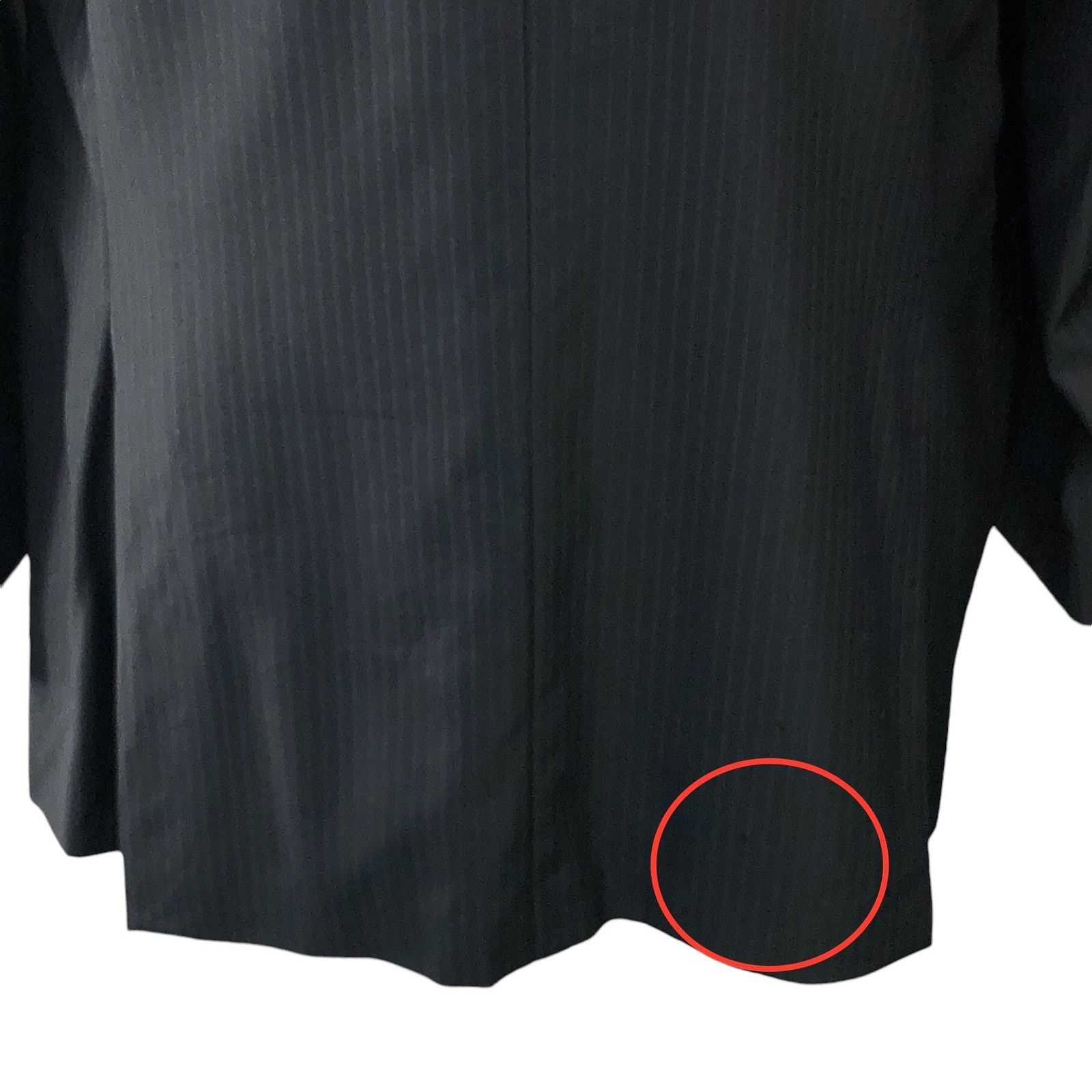 Lubiam Lubiam LBM 1911 Size 44L Suit Drop 5 Pinstripe *TINY FLAW Size 44L - 10 Thumbnail