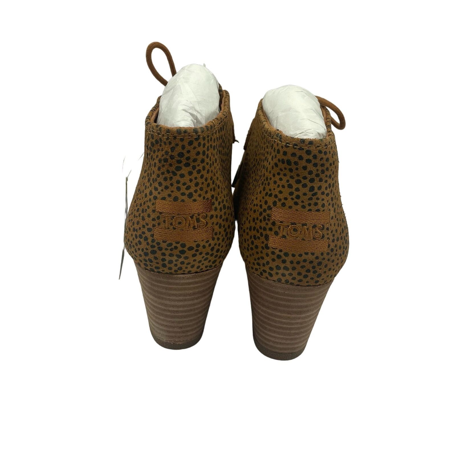 Toms Toms Kala Ankle Wedge Bootie Cheetah Suede Boots Womens 6.5 Size US 6.5 / IT 36.5 - 4 Thumbnail