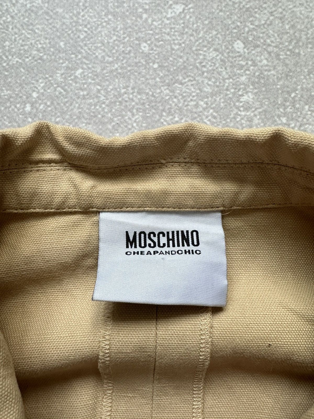 Moschino Moschino CheapandChic blazer women Beige size Usa 10 Size L / US 10 / IT 46 - 8 Thumbnail