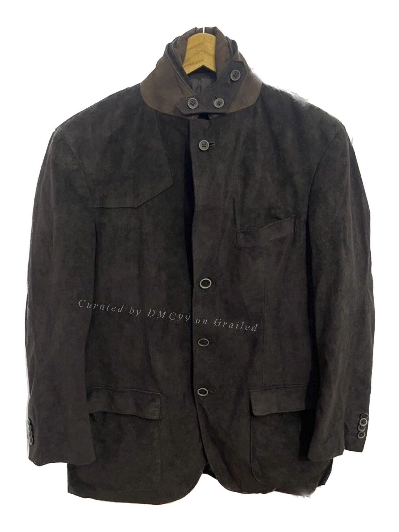 Kansai Yamamoto Kansai Yamamoto Dual-Collar Jacket Size US M / EU 48-50 / 2 - 1 Thumbnail