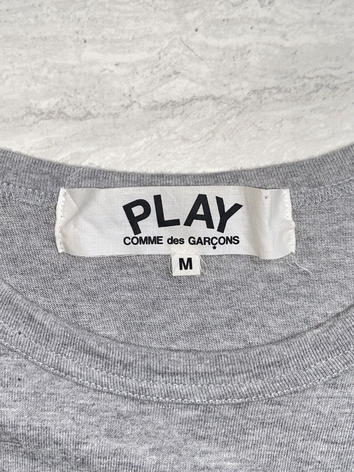 Comme des Garcons PLAY COMME Des GARCONS PLAY Grey T-shirt Size US S / EU 44-46 / 1 - 11 Thumbnail