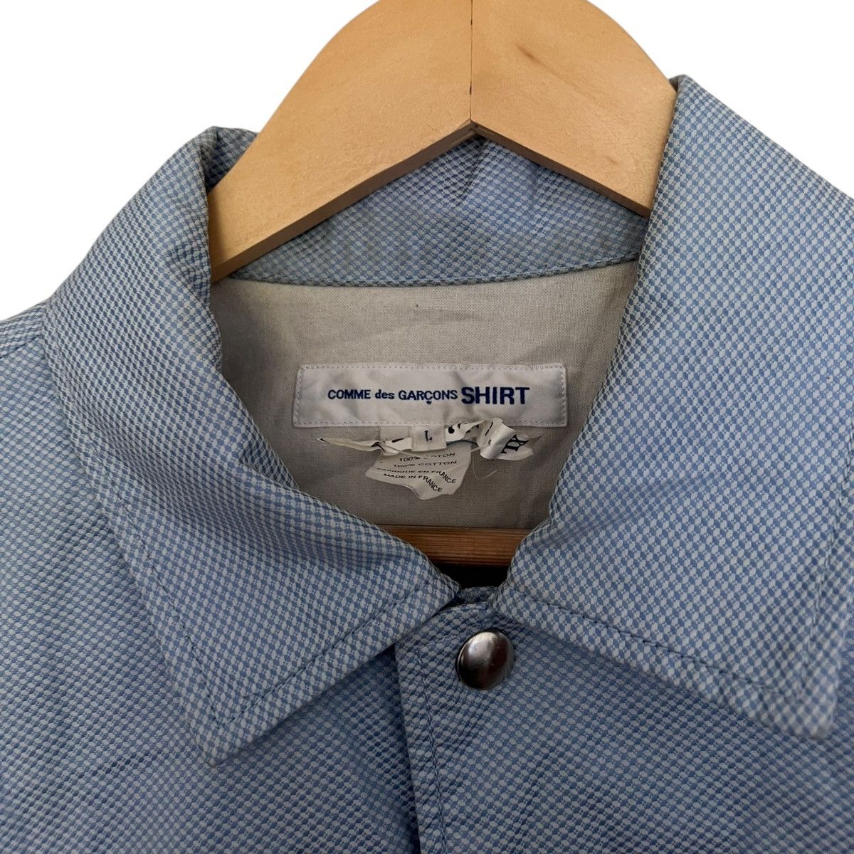 Comme des Garcons × Comme des Garcons Homme Plus Comme Des garcon checker ruffle shirt Paris exclusive Size US XL / EU 56 / 4 - 2 Thumbnail
