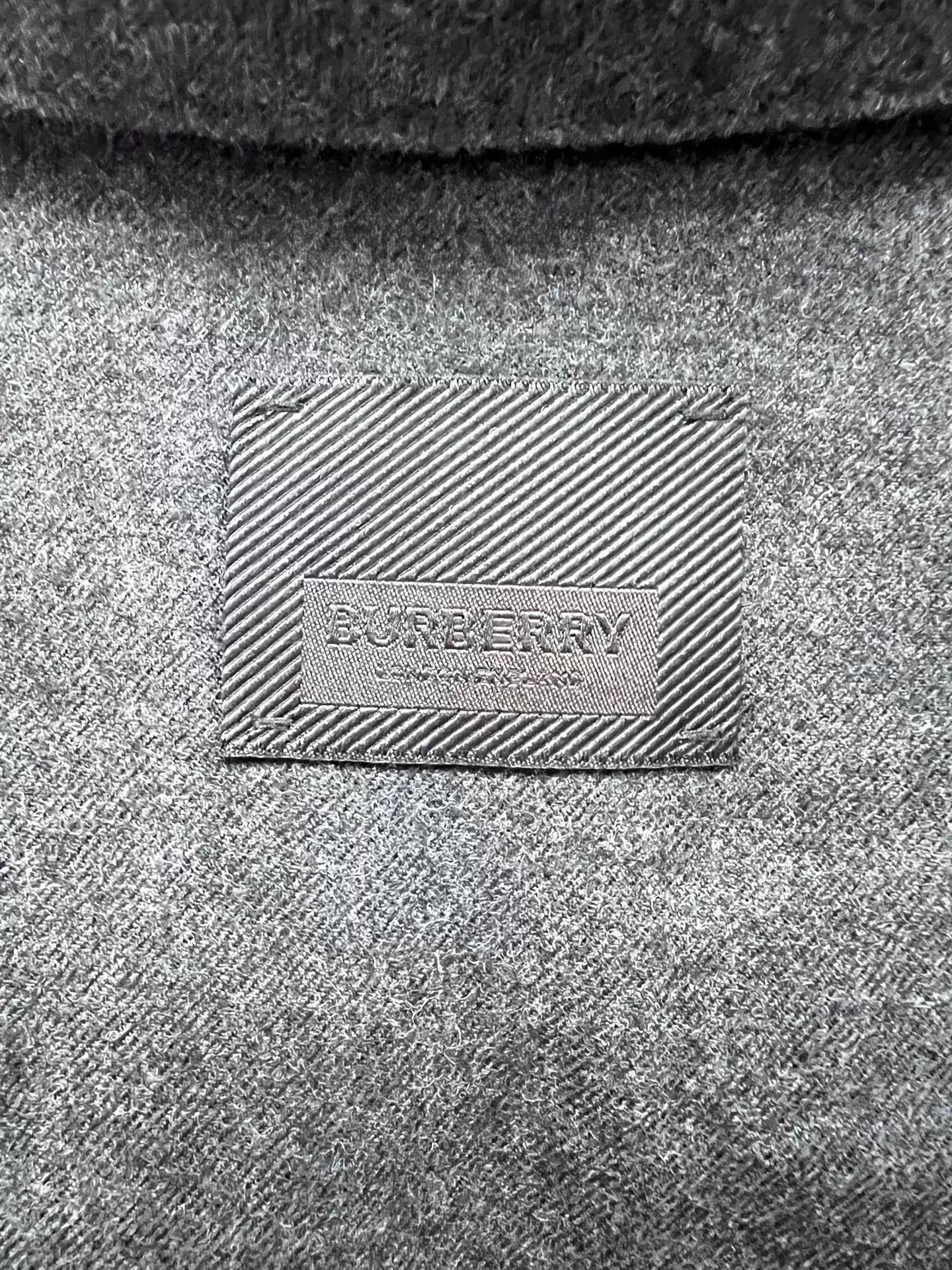 Burberry Burberry Logo Wool Waist Tie Long Sleeve Dress 36 Size XS / US 0-2 / IT 36-38 - 6 Thumbnail