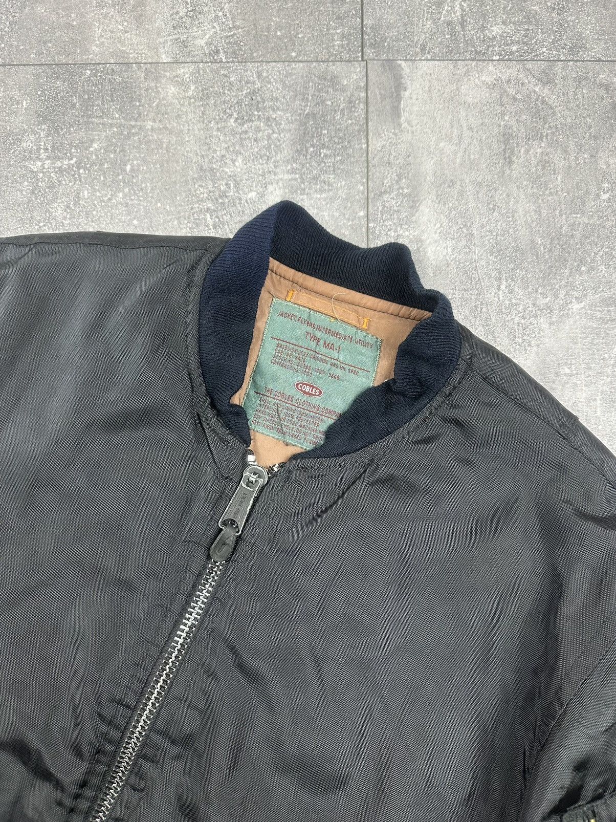 Other Cobles Type MA1 Bomber Flyers Jacket Size US XL / EU 56 / 4 - 5 Thumbnail