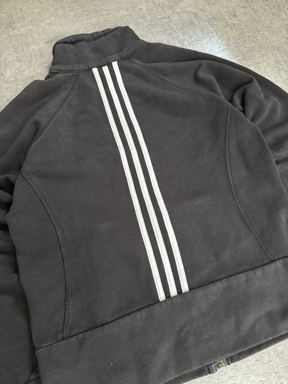 Adidas Adidas Collar Sweatshirt S Streetwear Casual Back Stripes Size S / US 4 / IT 40 - 16 Thumbnail