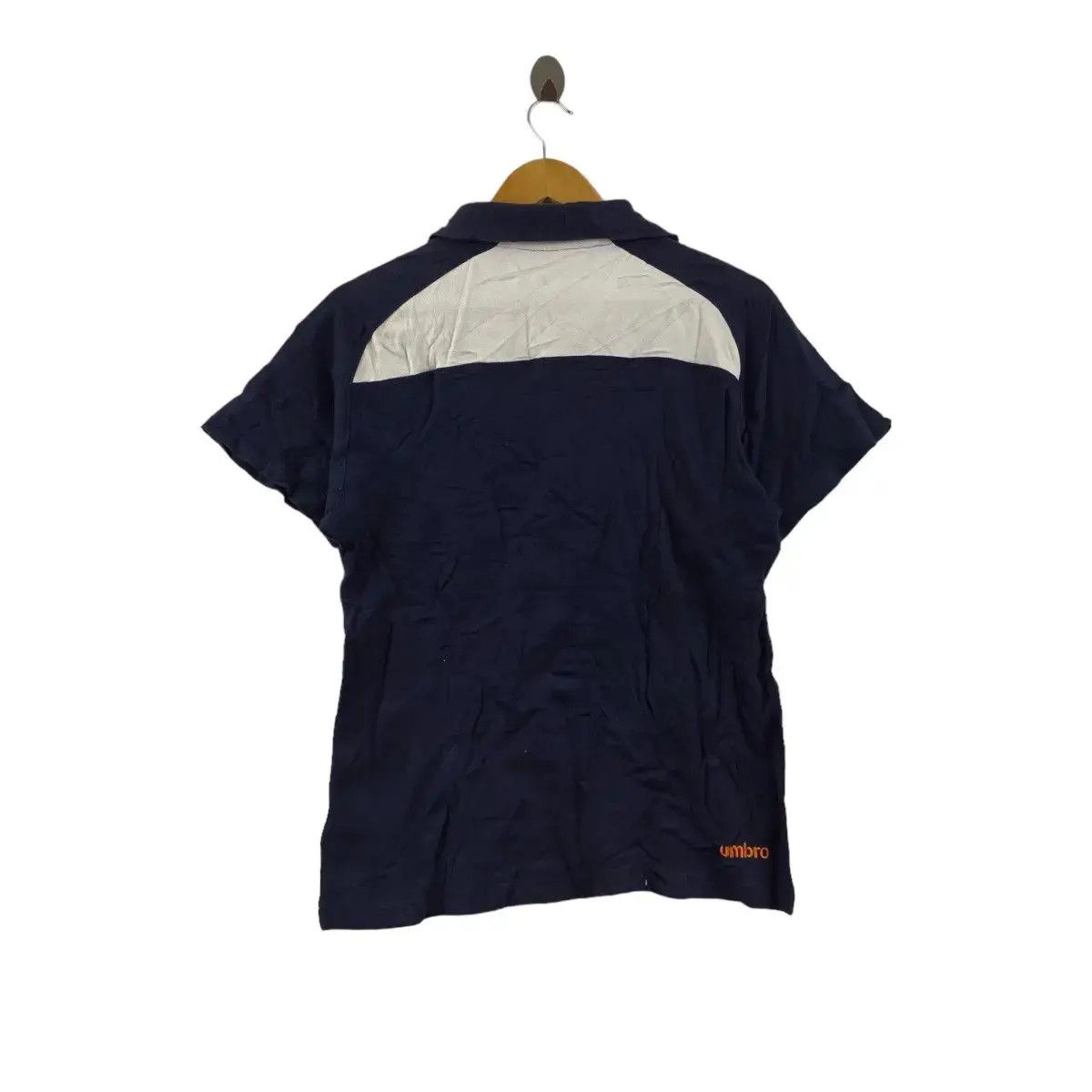 Umbro Vintage UMBRO OFFICIAL PRODUCT Blue Polo Tee Shirt Size US S / EU 44-46 / 1 - 5 Thumbnail