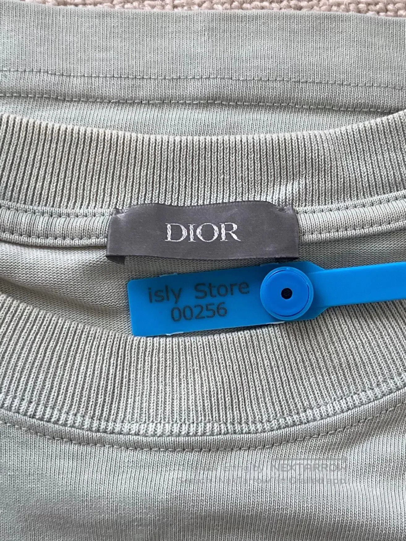 Dior DIOR Logo Stripe Short-Sleeve Men's T-Shirt. Size US L / EU 52-54 / 3 - 5 Thumbnail