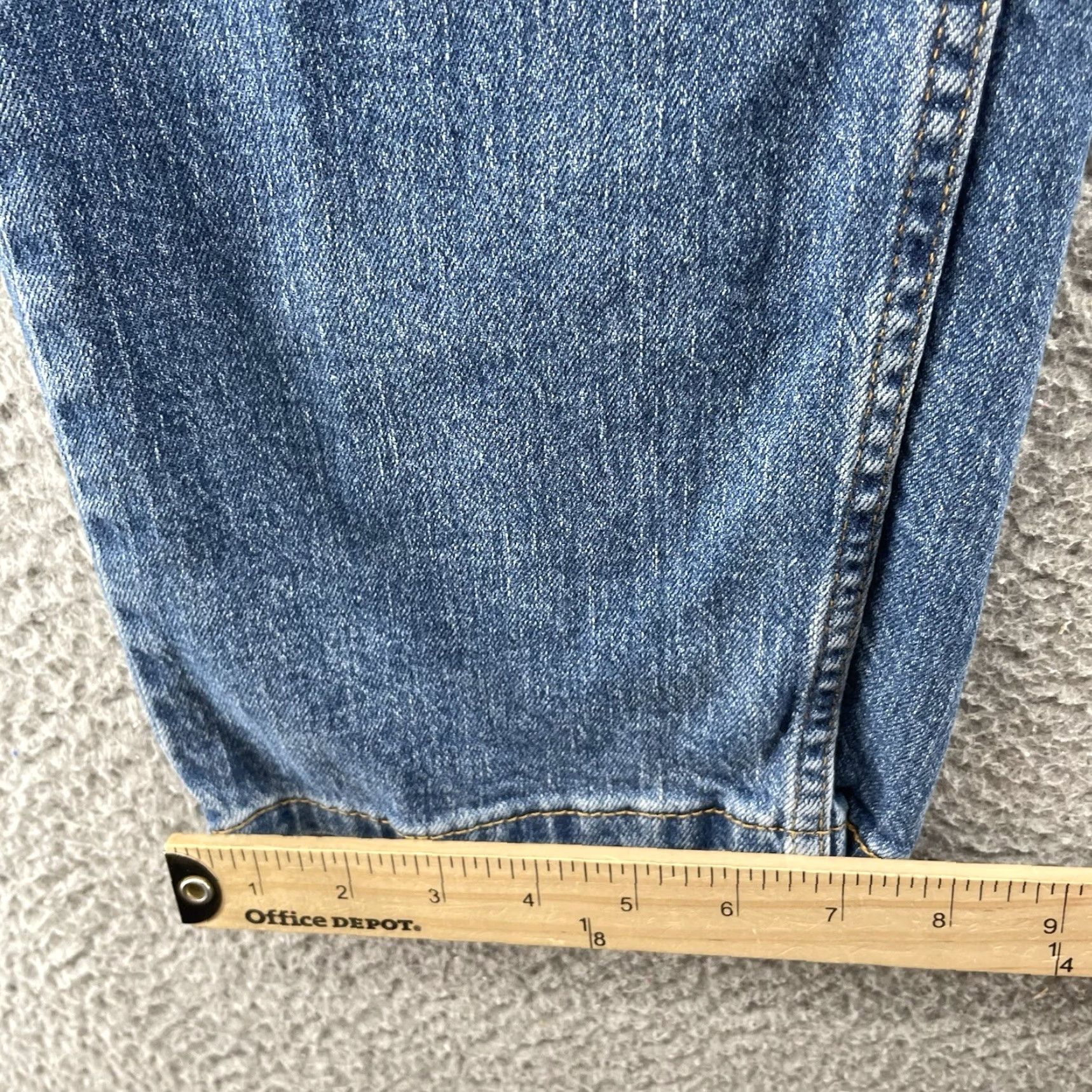 Levi's Levi's 505 Jeans Mens 36x31 Blue Denim Straight 5-Pocket Classic Comfortable Streetwear 90s Grunge USA Vintage Skater Mens Size US 36 / EU 52 - 4 Thumbnail