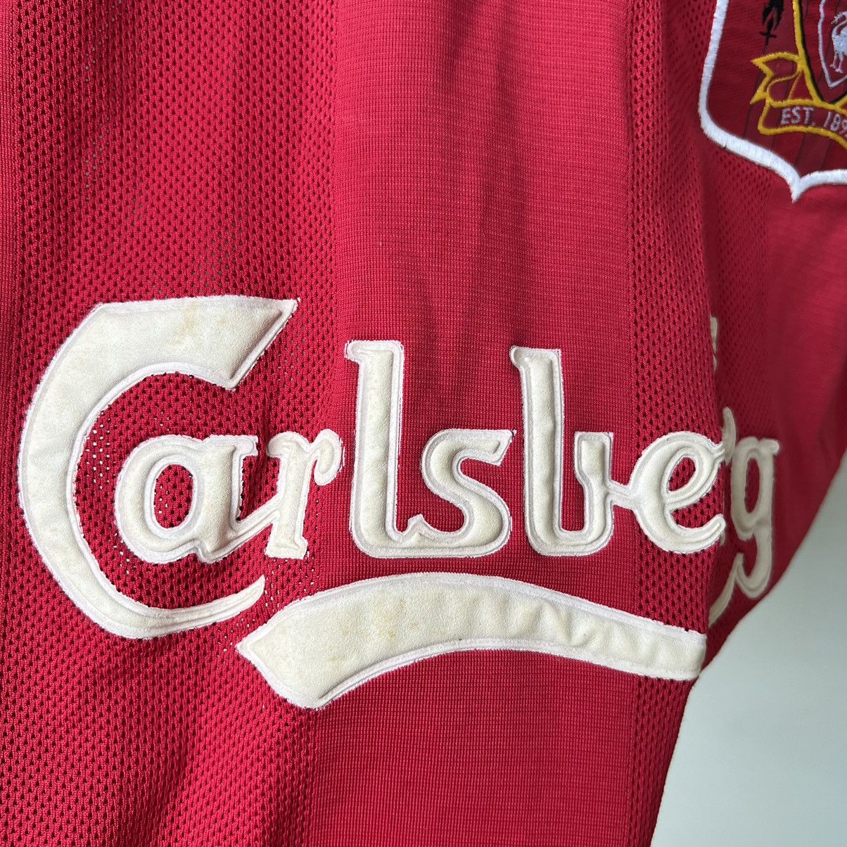 Adidas × Vintage Liverpool Home Football Shirt 1995-1996 soccer jersey Size US M / EU 48-50 / 2 - 5 Thumbnail