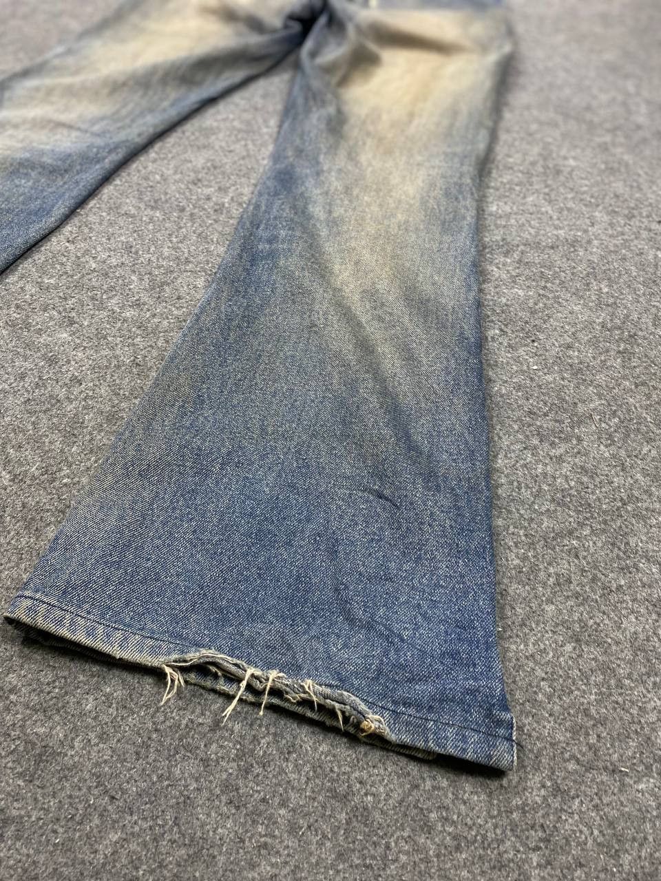 PPFM vintage 90s ppfm bondage style distressed flare denim Size US 32 / EU 48 - 7 Thumbnail