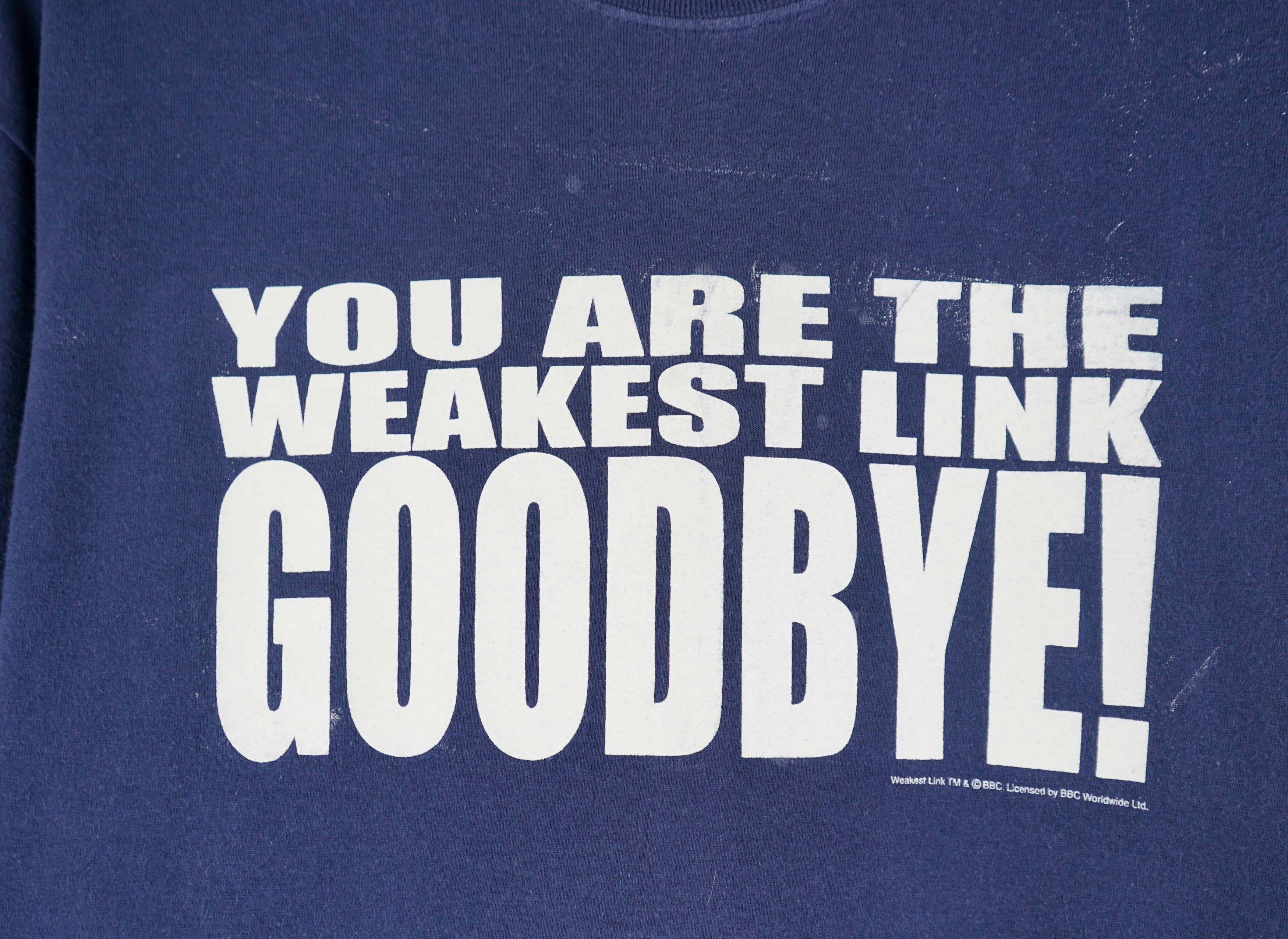 Vintage Vintage 1999 The Weakest Link Show T-Shirt Size US L / EU 52-54 / 3 - 2 Thumbnail