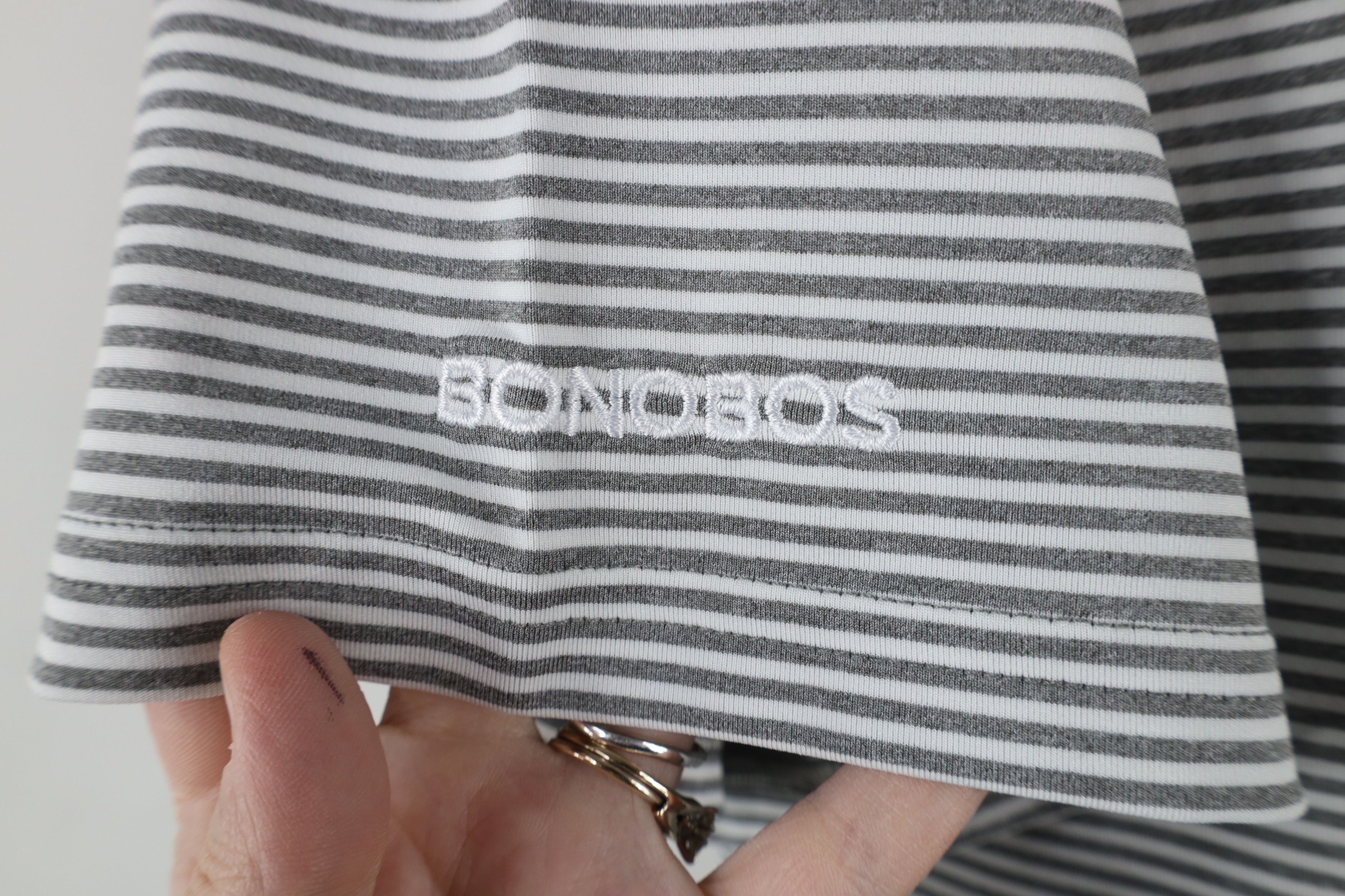 Bonobos × Vintage Bonobos Fit Stretch Striped Collared Golf Polo Shirt Gray Size US XXL / EU 58 / 5 - 4 Thumbnail
