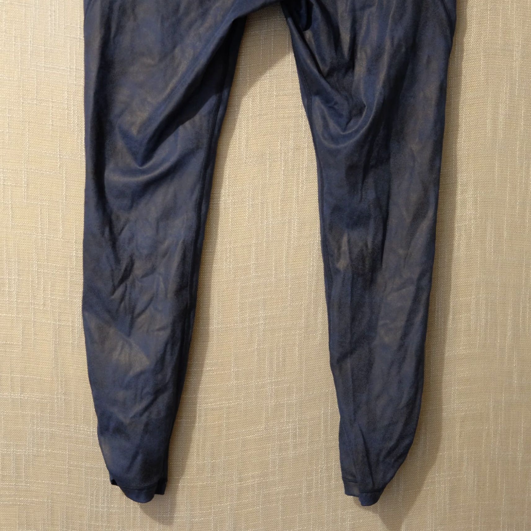 Vintage Zyia Active Cropped Leggings Blue Ruched Cuff Womens 12 Nike Not applicable Size 34" / US 12 / IT 48 - 7 Thumbnail