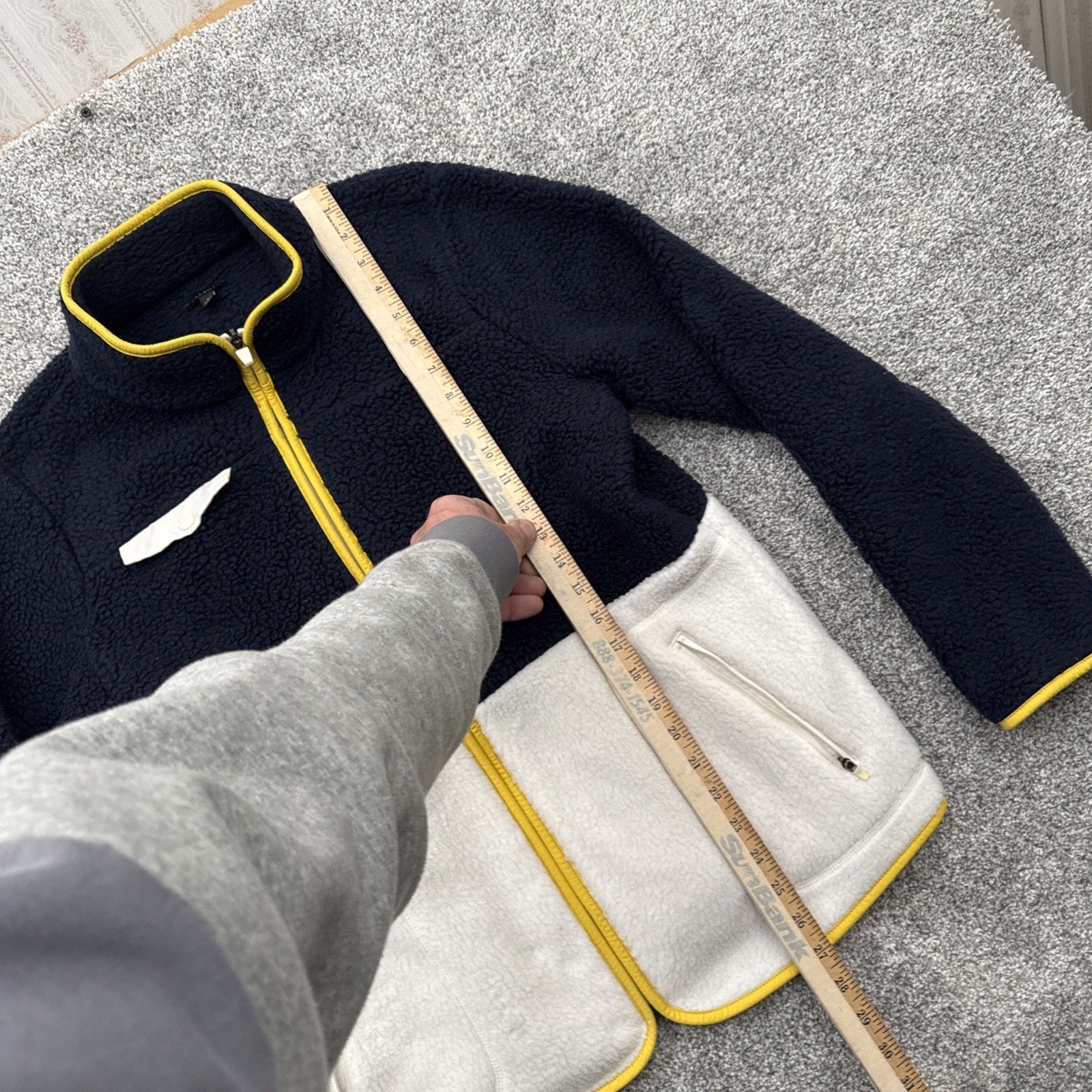 Other Talbots Fleece Jacket Womens Large Gorpcore Colorblock Cozy Size L / US 10 / IT 46 - 2 Thumbnail