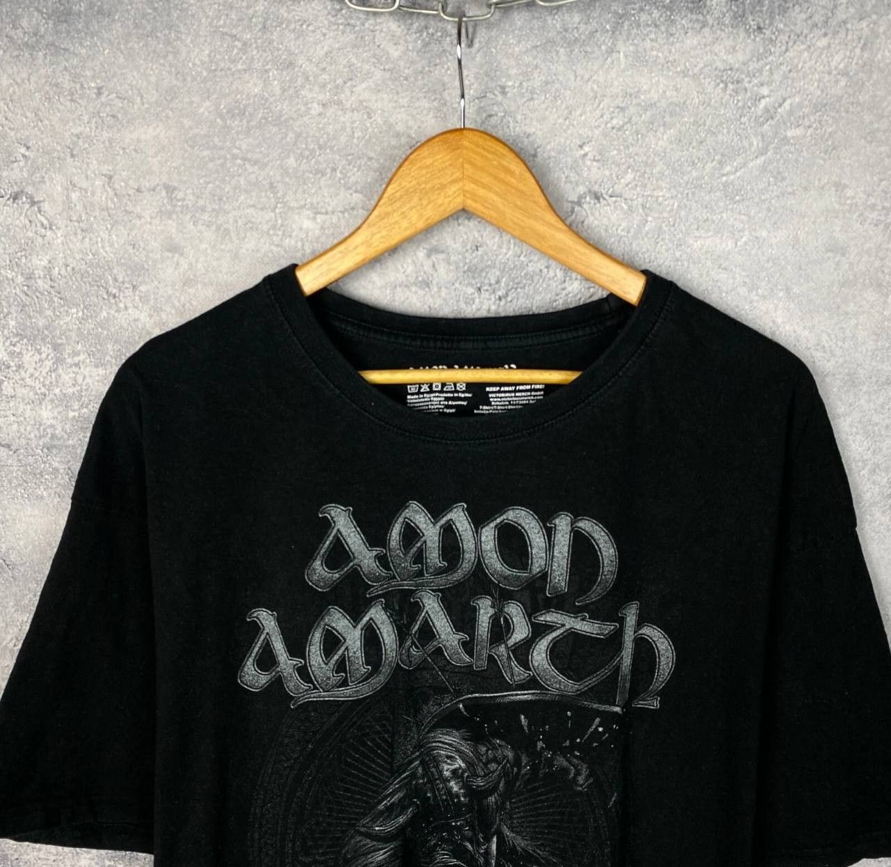 Band Tees Amon Amarth Tee Men's Size 4XL Black Short Sleeve ` Size US XXL / EU 58 / 5 - 2 Thumbnail