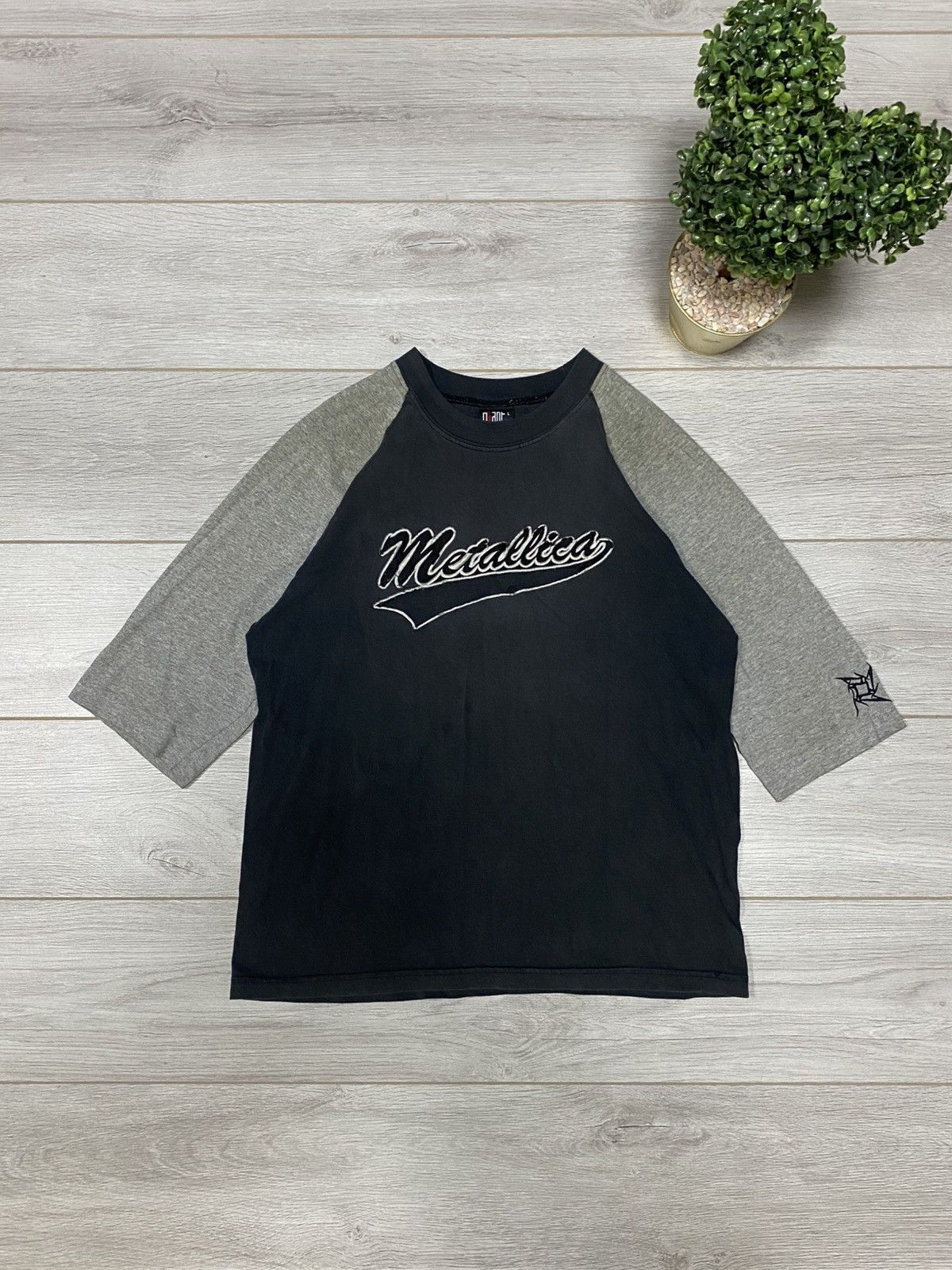 Metallica Giant USA vintage baseball jersey raglan big logo