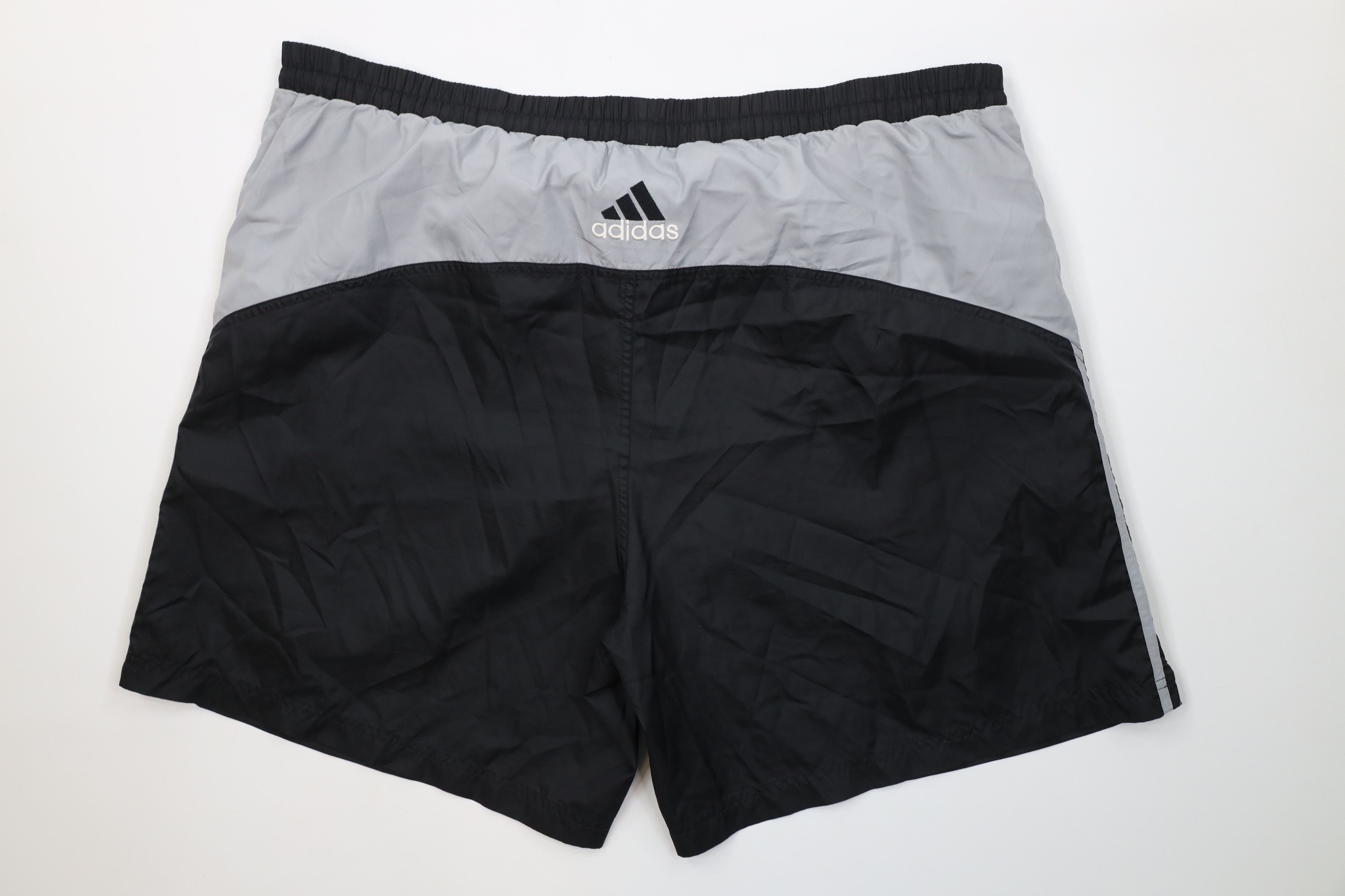 Adidas Vintage 90s Adidas Lined Running Jogging Soccer Shorts Black Size US 38 / EU 54 - 8 Thumbnail