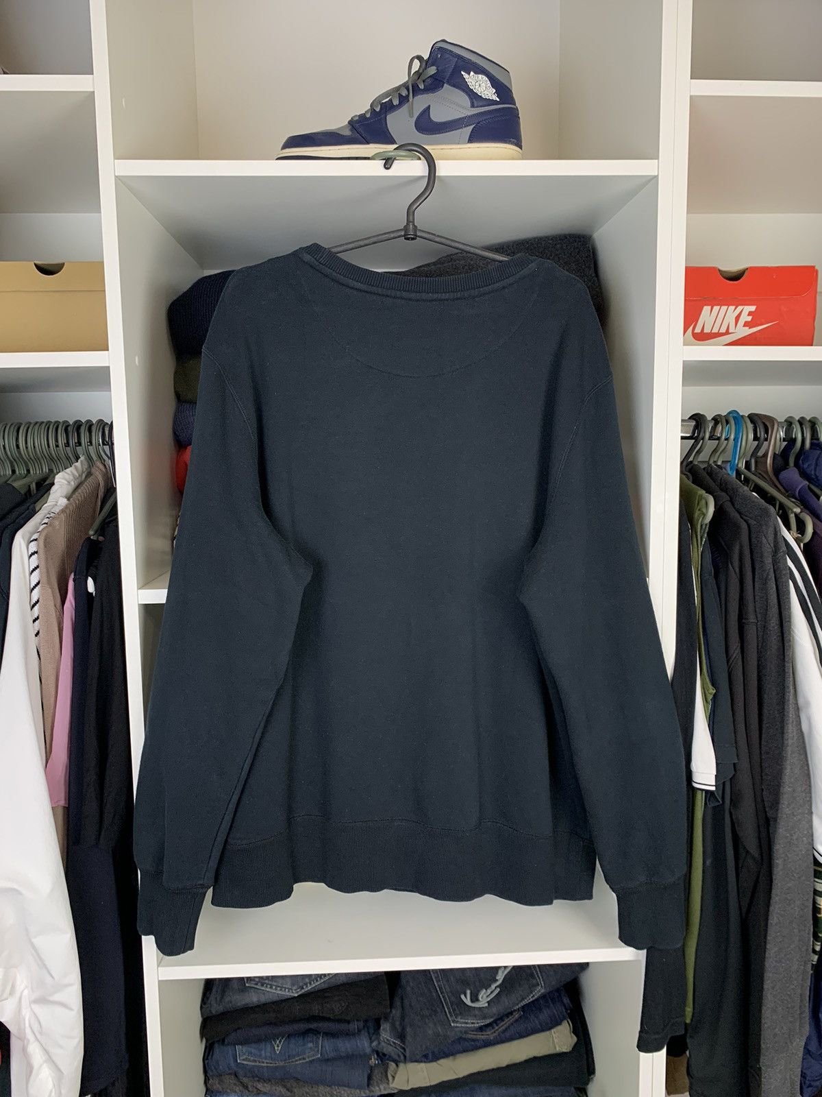 Nike × Vintage Vintage Nike Big Logo Sweatshirt Size US XL / EU 56 / 4 - 10 Thumbnail