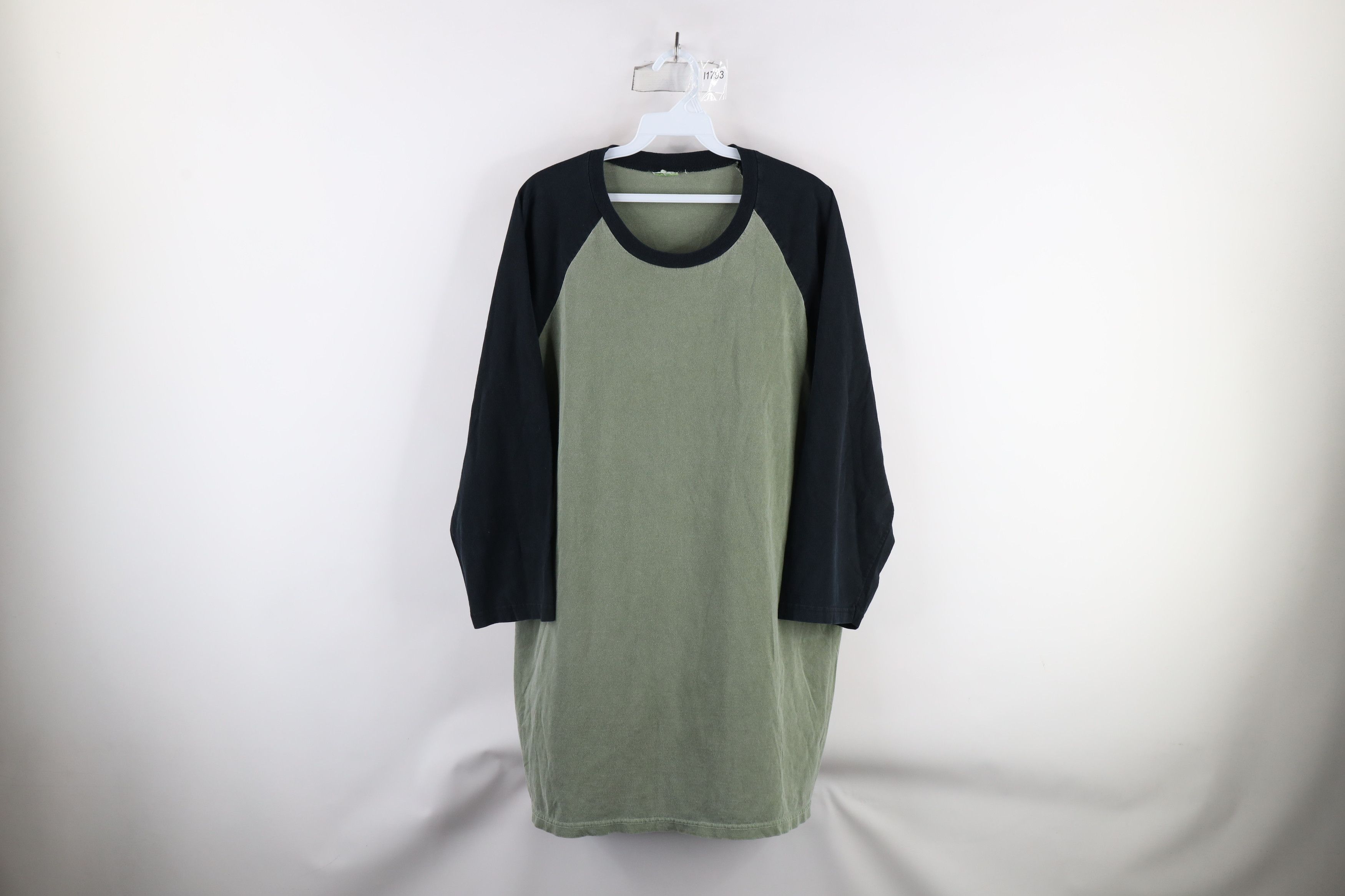 Vintage Vintage 90s Streetwear Baseball 3/4 Sleeve Raglan T-Shirt Size US XXL / EU 58 / 5 - 1 Thumbnail