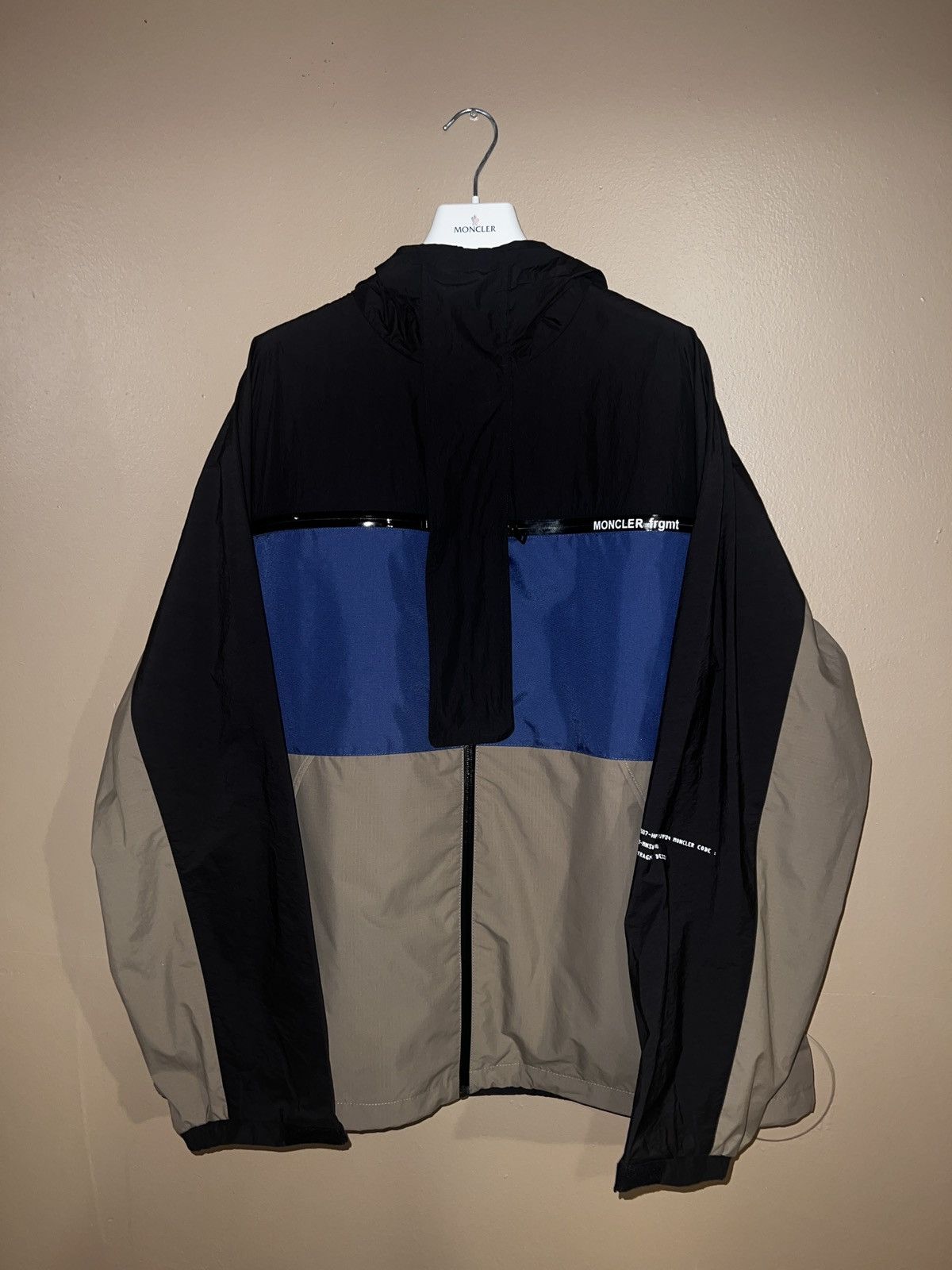 Fragment Design × Moncler × Moncler Genius Moncler Fragment Hiroshi  Fujiwara Warren Windbreaker jacke | Grailed