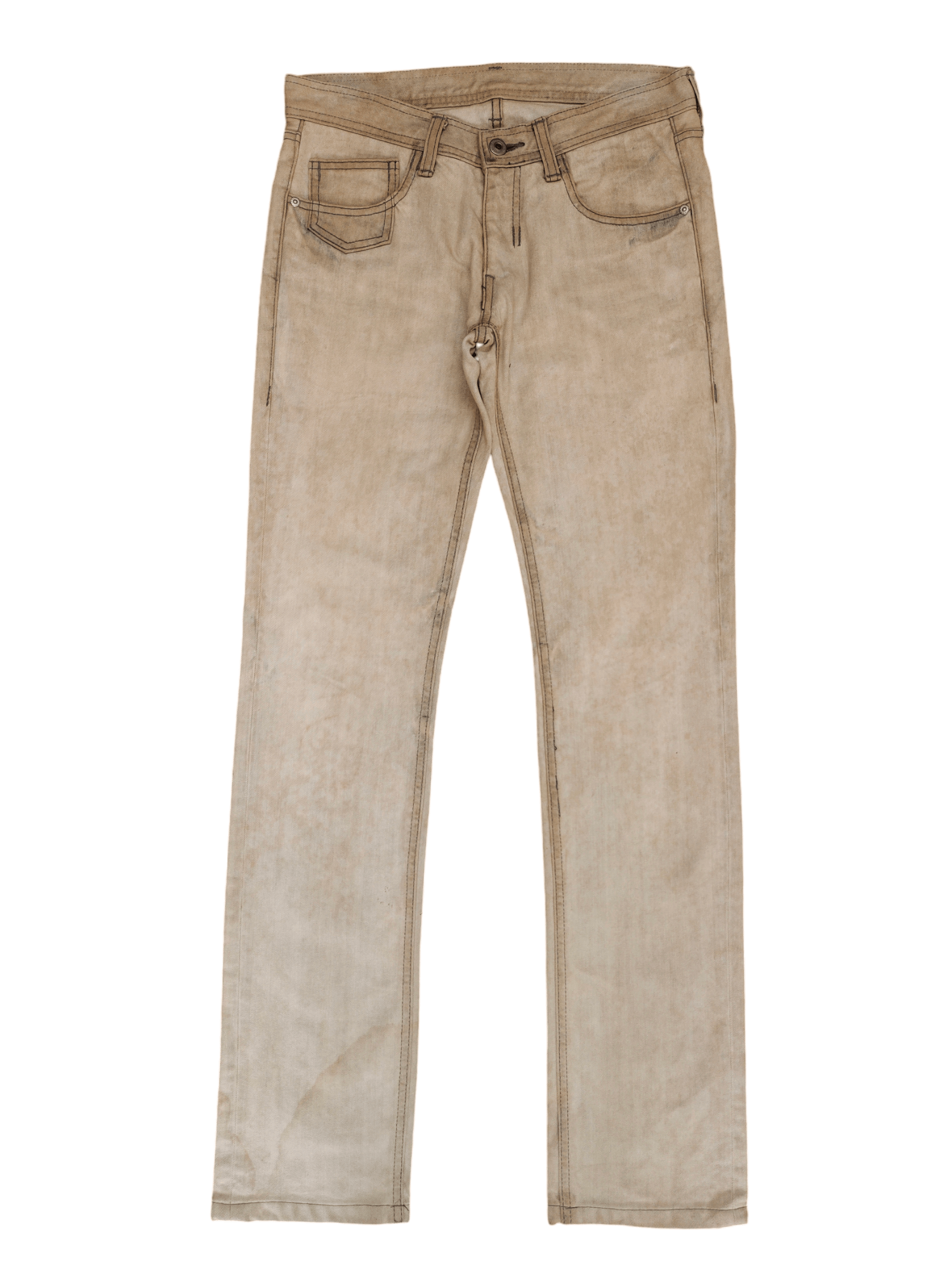 Neil Barrett Black Barrett By Neil Barrett Rusty Wash Denim Jeans Size US 30 / EU 46 - 1 Thumbnail
