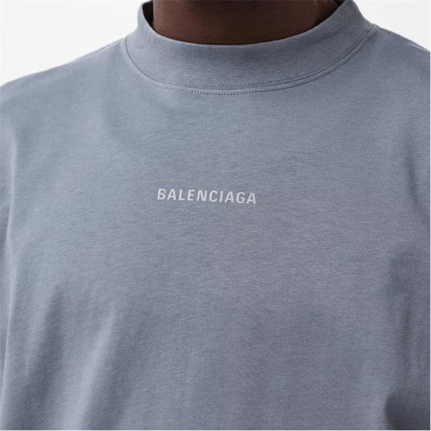 Balenciaga Logo T-Shirt Size US L / EU 52-54 / 3 - 3 Thumbnail