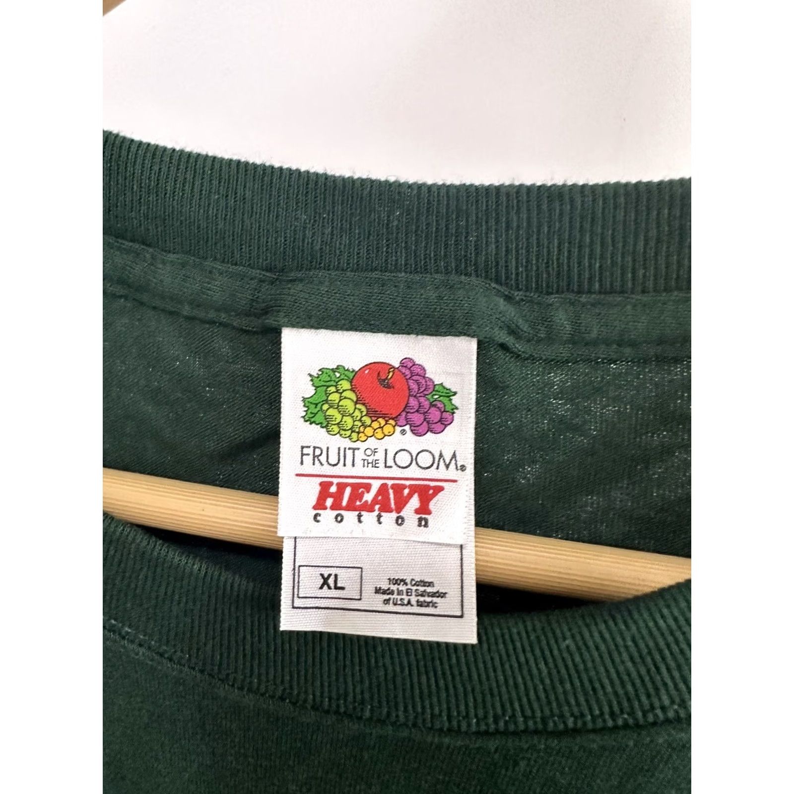 Fruit Of The Loom VTG Y2K Haight Ashbury Weed Marijuana Counterculture Hippie T-Shirt Size XL Men Green T-Shirt Size US XL / EU 56 / 4 - 3 Thumbnail