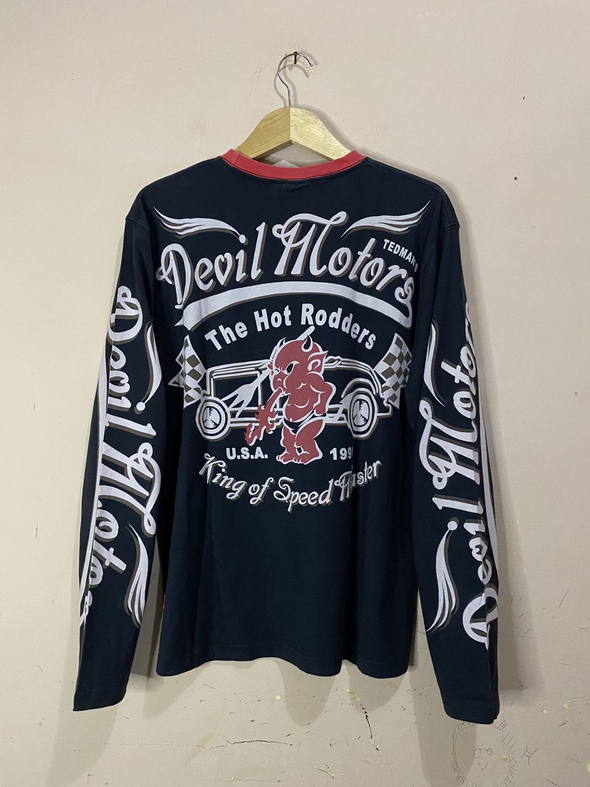 Tedman Rare Tedman Company “Devil Motors” Long Sleeve Size US M / EU 48-50 / 2 - 10 Thumbnail