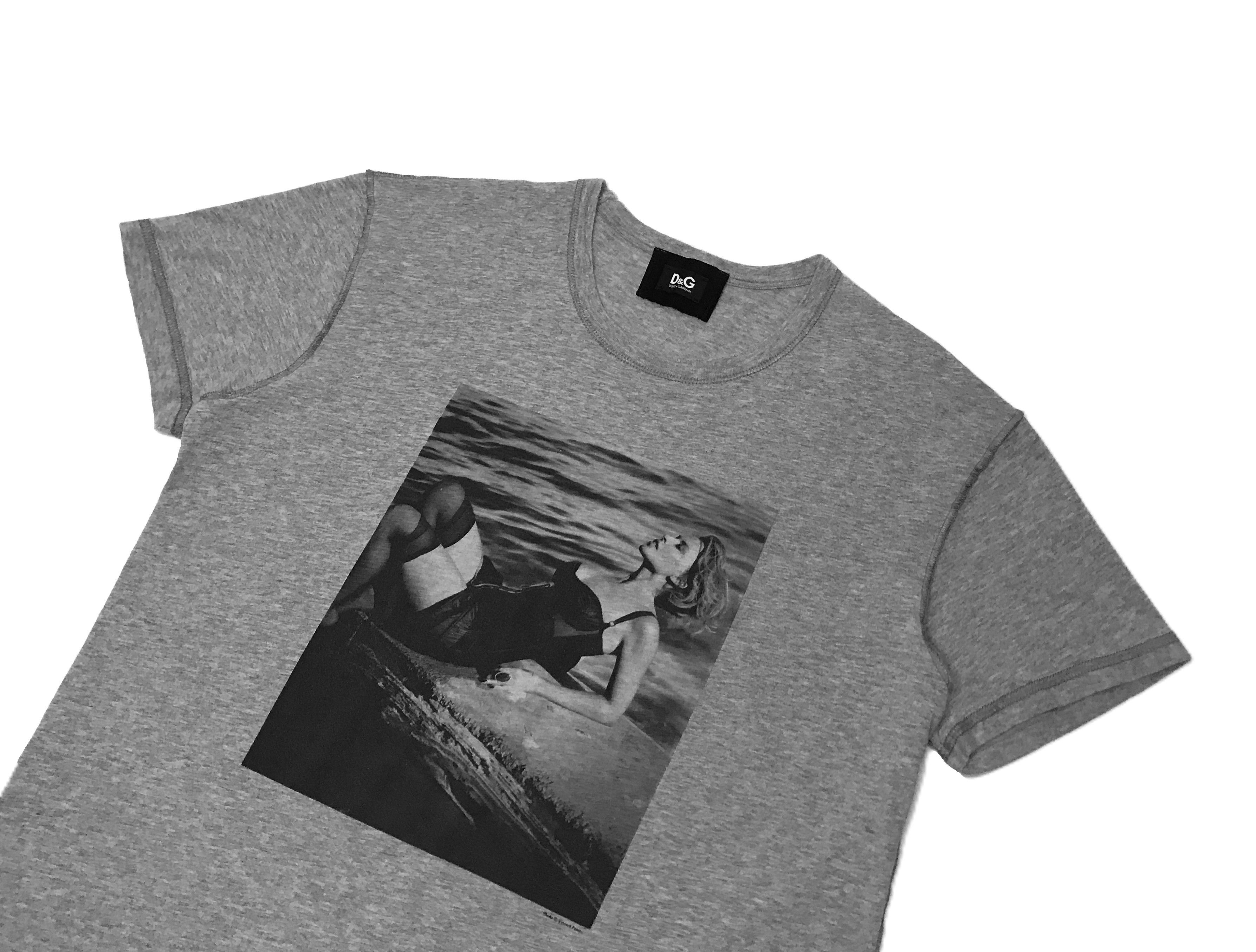 Dolce & Gabbana D&G Tee Monica Bellucci Vincent Peters photoshoot 2002 Size US M / EU 48-50 / 2 - 3 Thumbnail