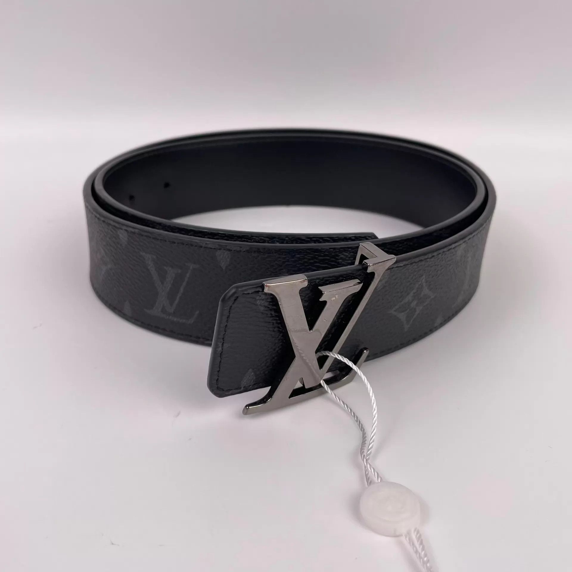 Louis Vuitton LV Monogram Belt Black 90/36 Size ONE SIZE - 2 Thumbnail