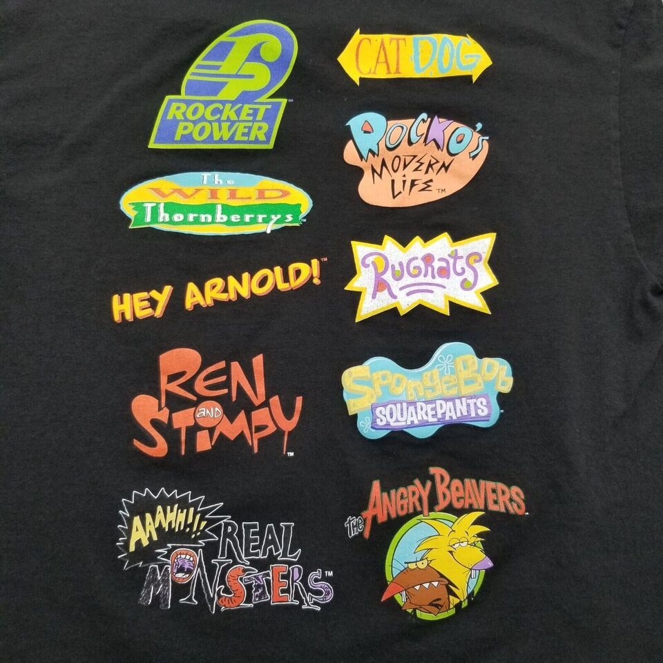 Nickelodeon Nickelodeon Shirt Mens Large Short Sleeve Round Neck Cotton Size US L / EU 52-54 / 3 - 11 Thumbnail