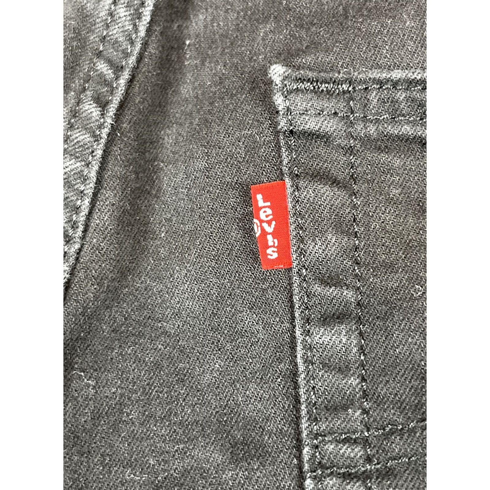 Levi's VINTAGE Levi's 514 Men Leather? No 514 Series Jeans 38x32 Black Denim Regular Straight 5-Pocket Men Pants Size US 38 / EU 54 - 7 Thumbnail