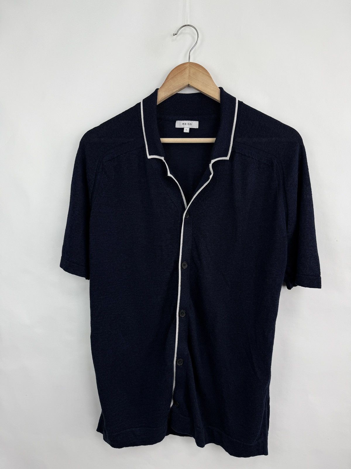 Reiss Reiss Luxury Button Shirt Rare Retro Hype Y2K Size US L / EU 52-54 / 3 - 3 Thumbnail