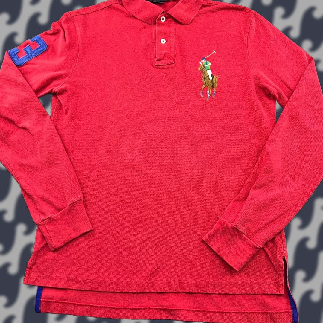 Polo Ralph Lauren VINTAGE Polo Ralph Lauren Polo Shirt Mens Small Red Polo Shirt Short Sleeve Polo Ralph Lauren Polo Shirt Mens Small Red Regular Fit Size US S / EU 44-46 / 1 - 1 Thumbnail