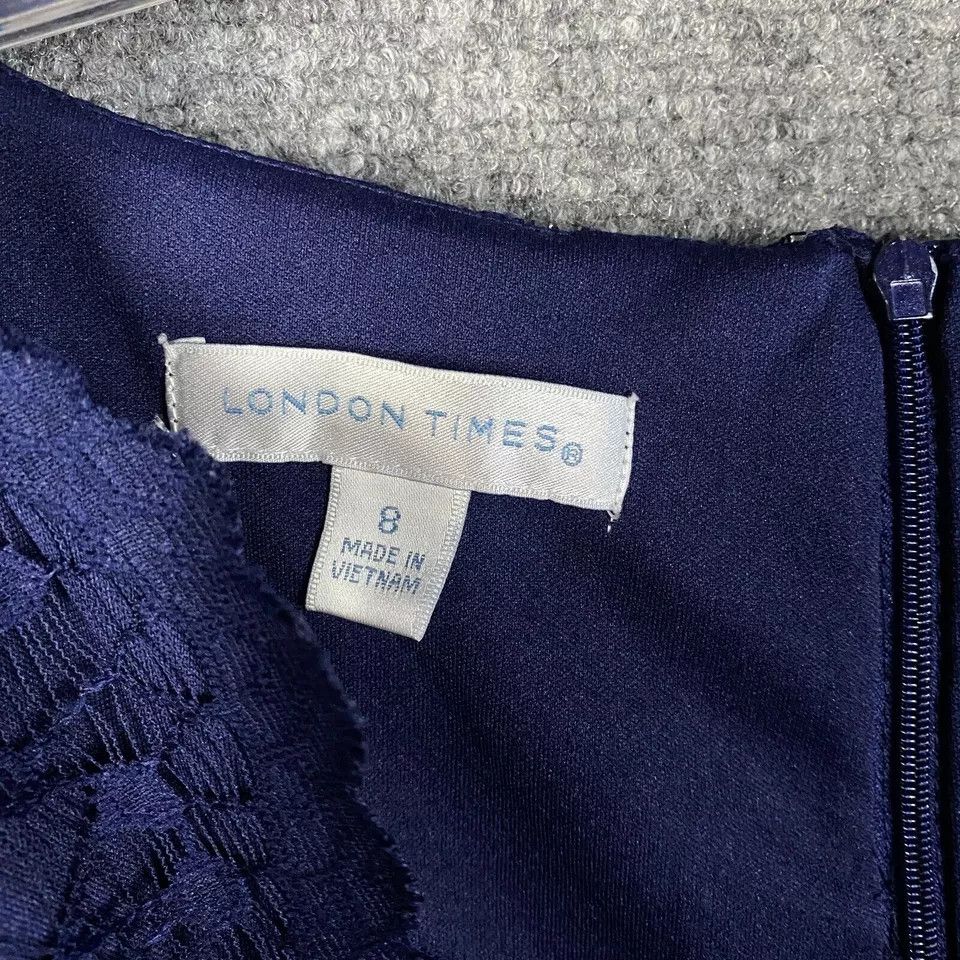 Other London Times A-Line Dress Women's Size 8 100% Polyester Size M / US 6-8 / IT 42-44 - 3 Thumbnail